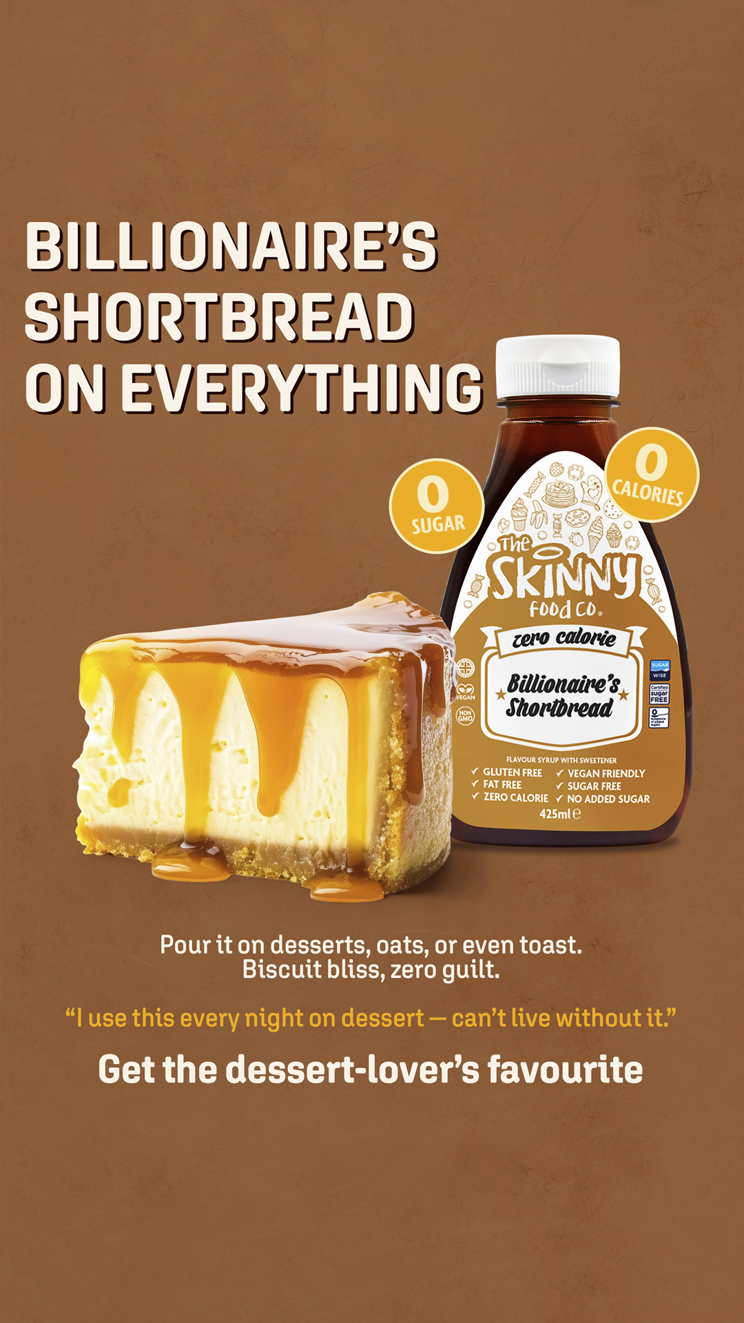 The Skinny Food Co Facebook ad