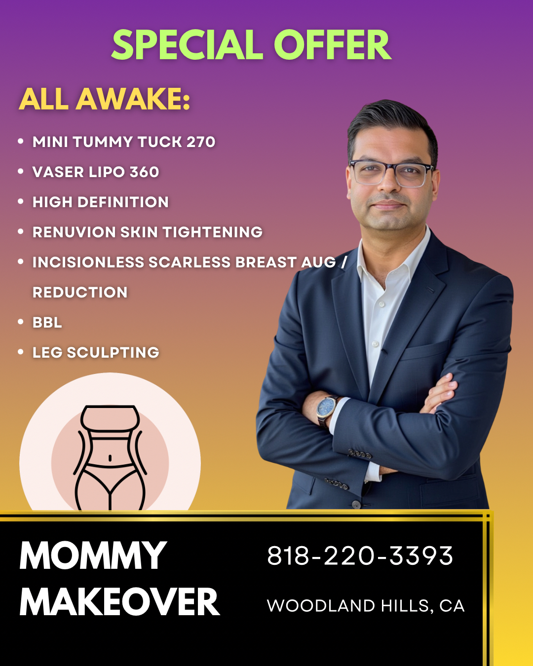 Aesthetic & Cosmetic Surgeons Facebook ad