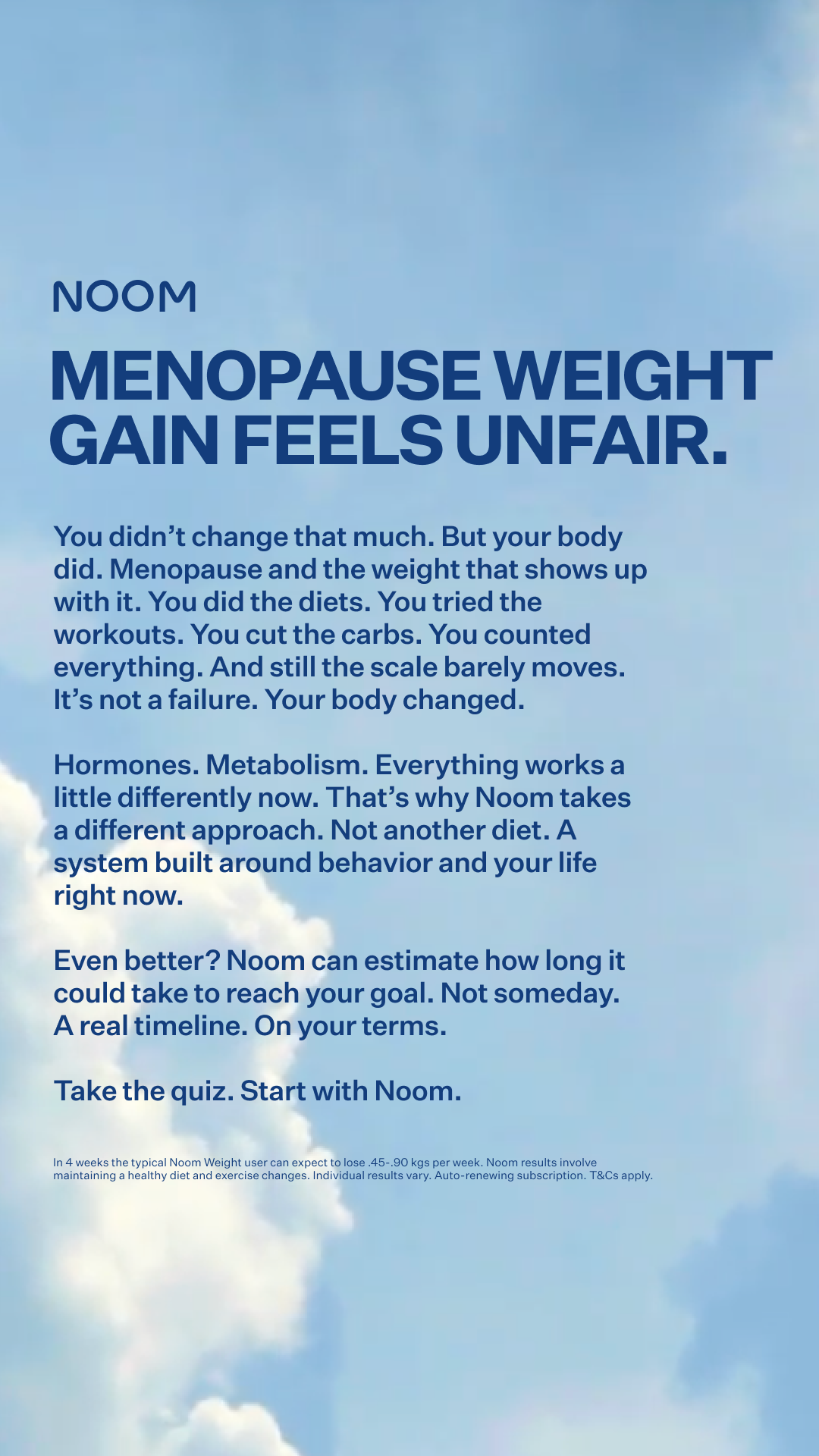 Noom Facebook ad