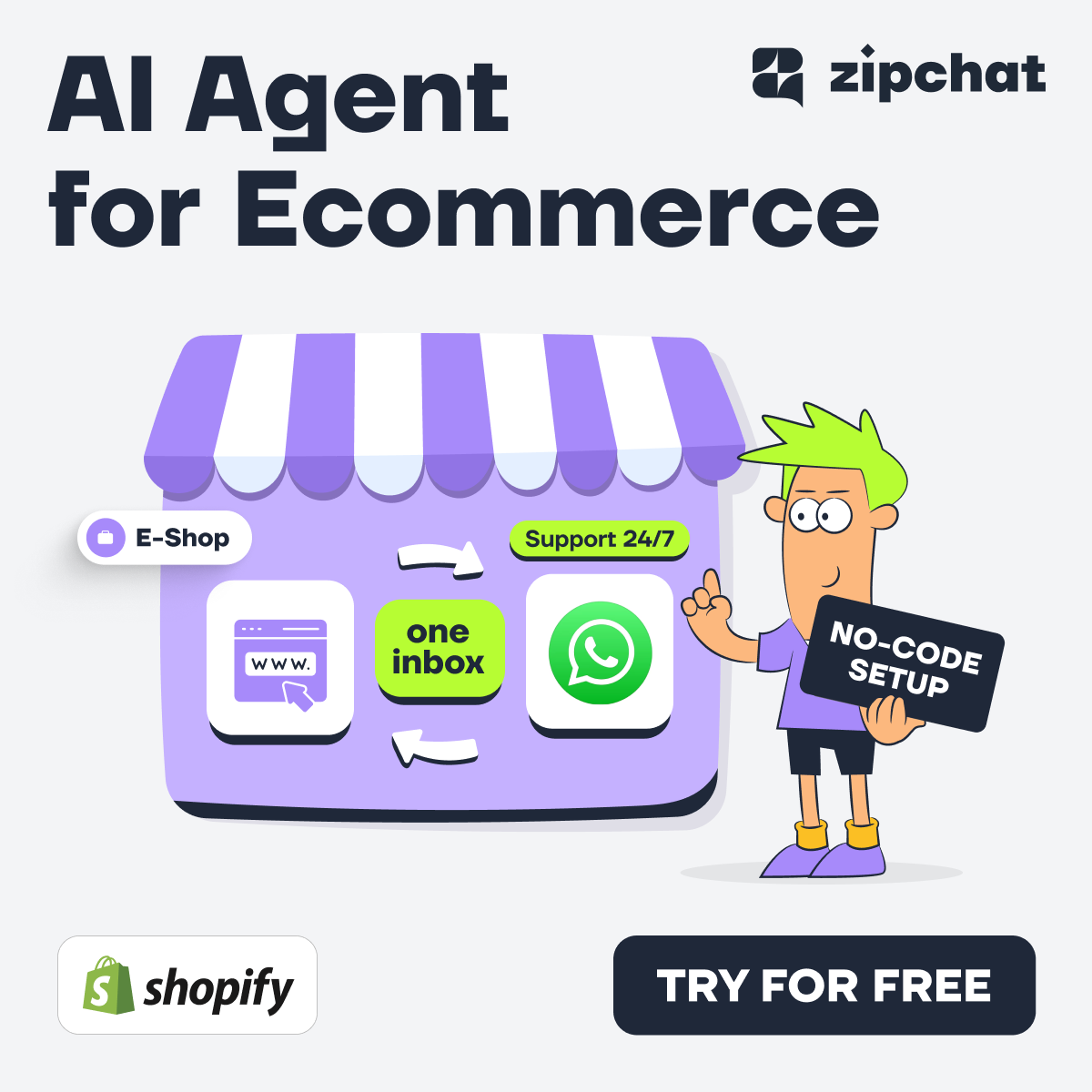 Zipchat.ai - Agentic AI for Ecom Facebook ad
