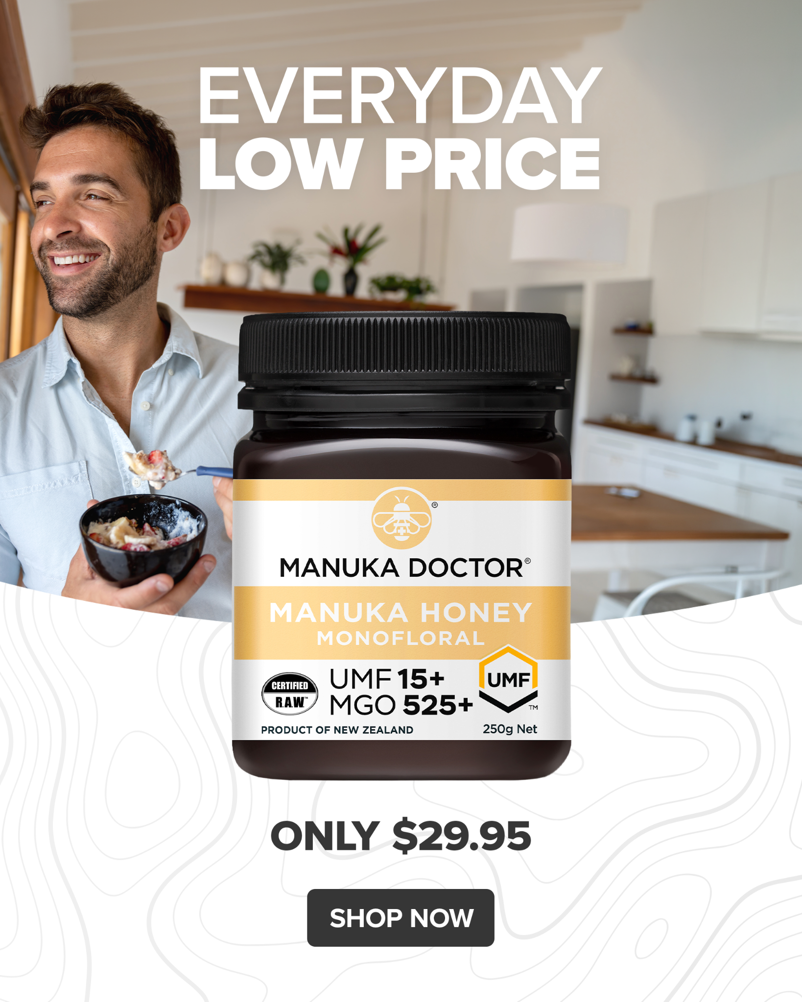 Manuka Doctor New Zealand Facebook ad