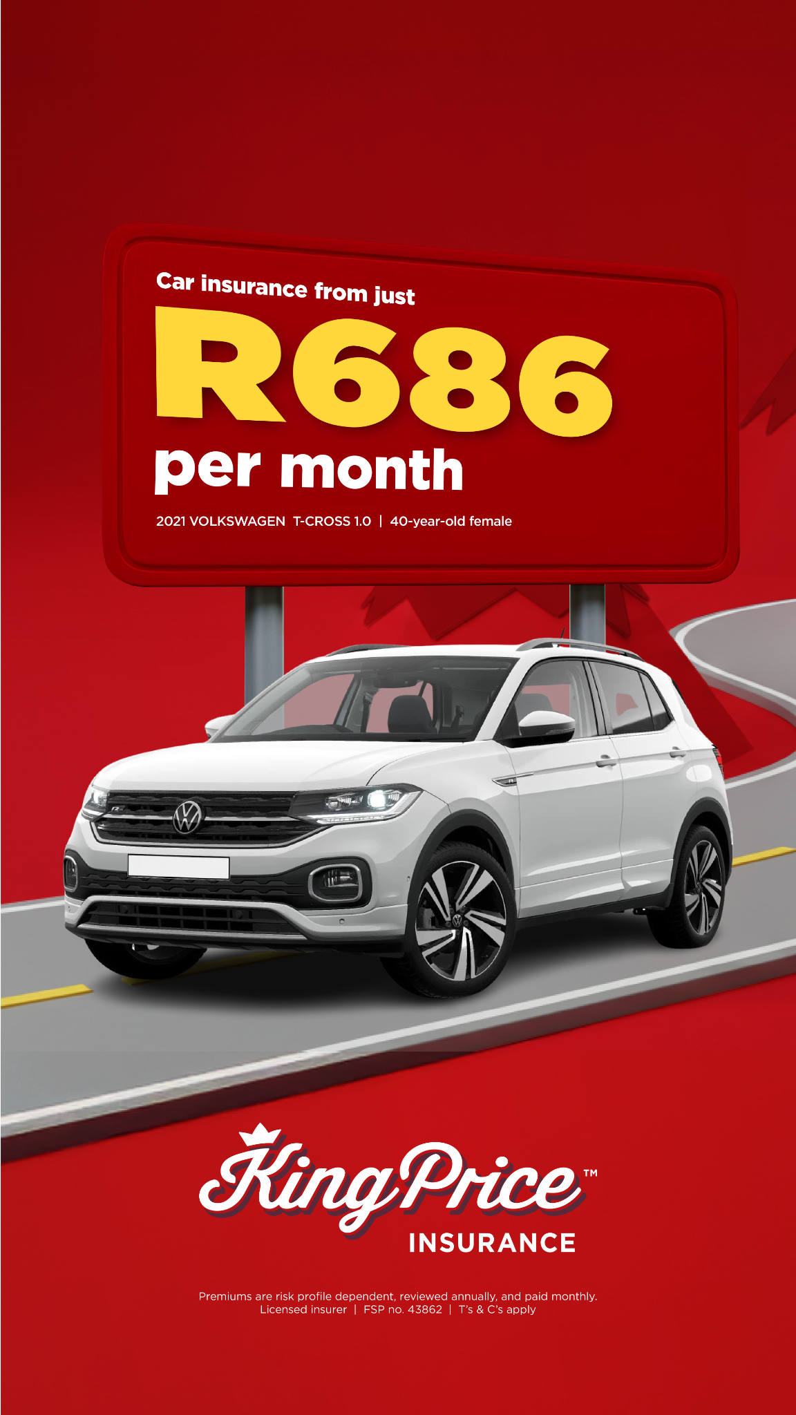 King Price Insurance Facebook ad from Nov 17, 2025