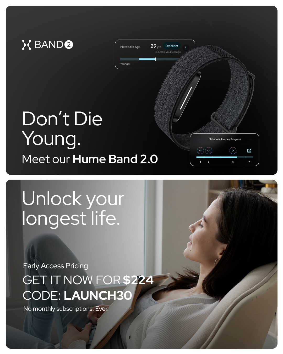 Hume Health Facebook ad