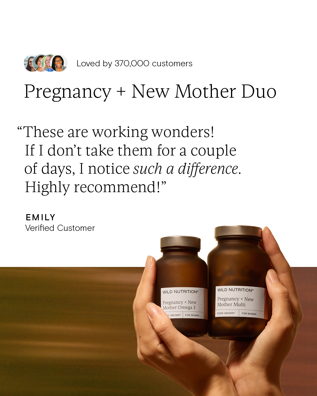 Wild Nutrition Facebook ad