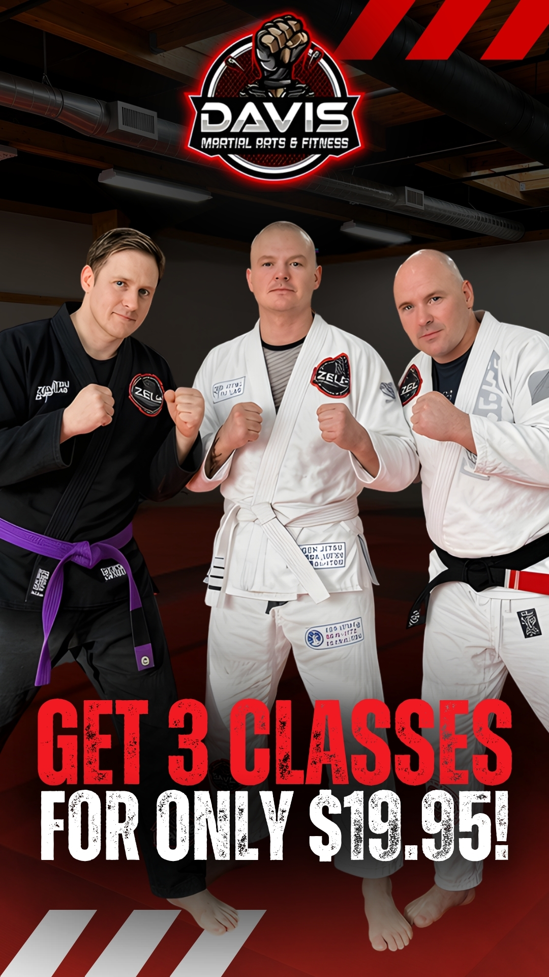 Davis Martial Arts & Fitness Facebook ad