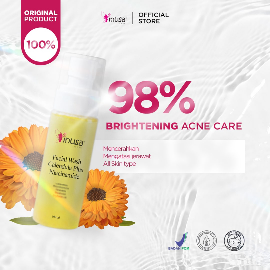 Inusa Skincare Facebook ad from Aug 7, 2024