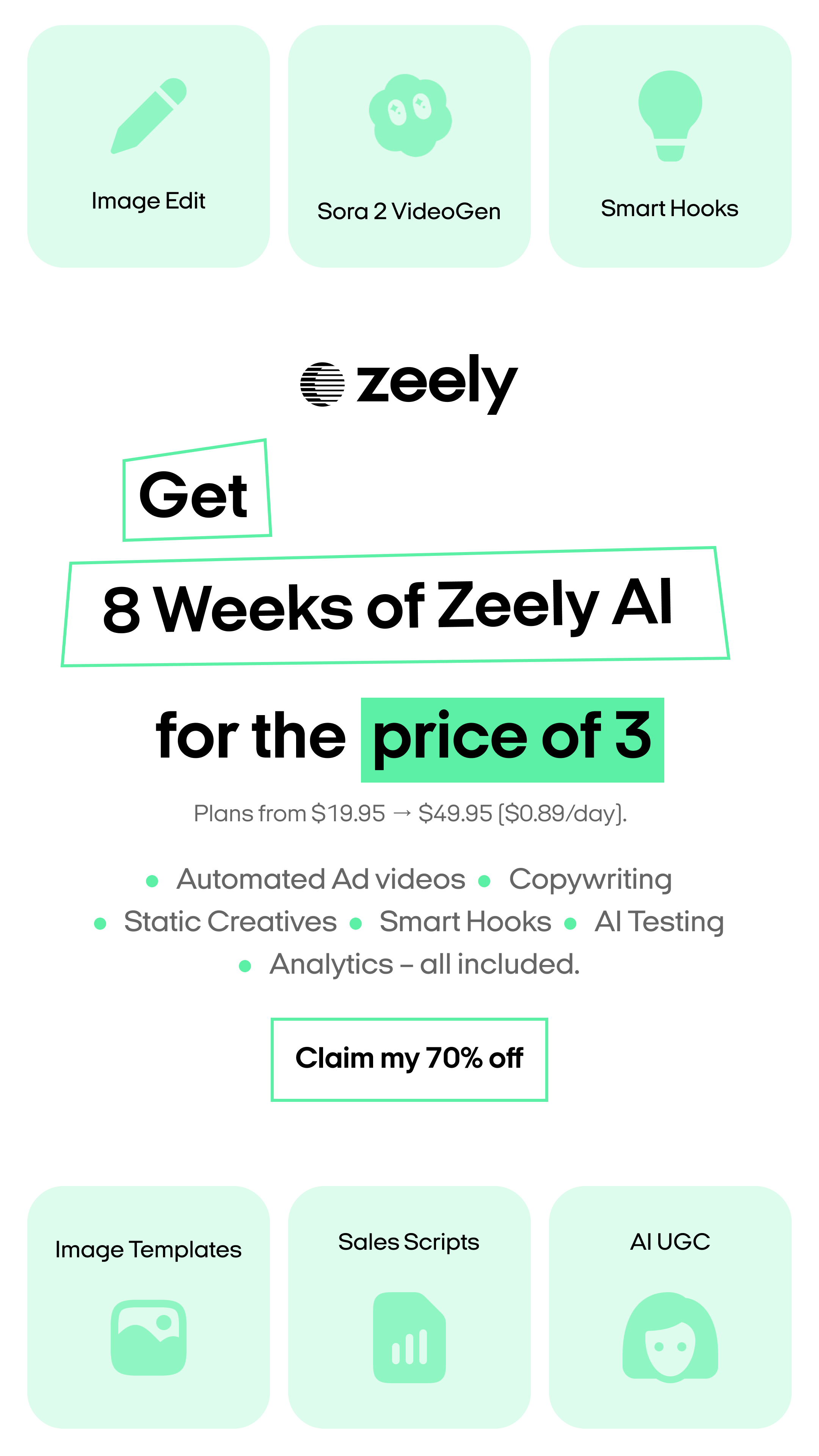 Zeely Facebook ad
