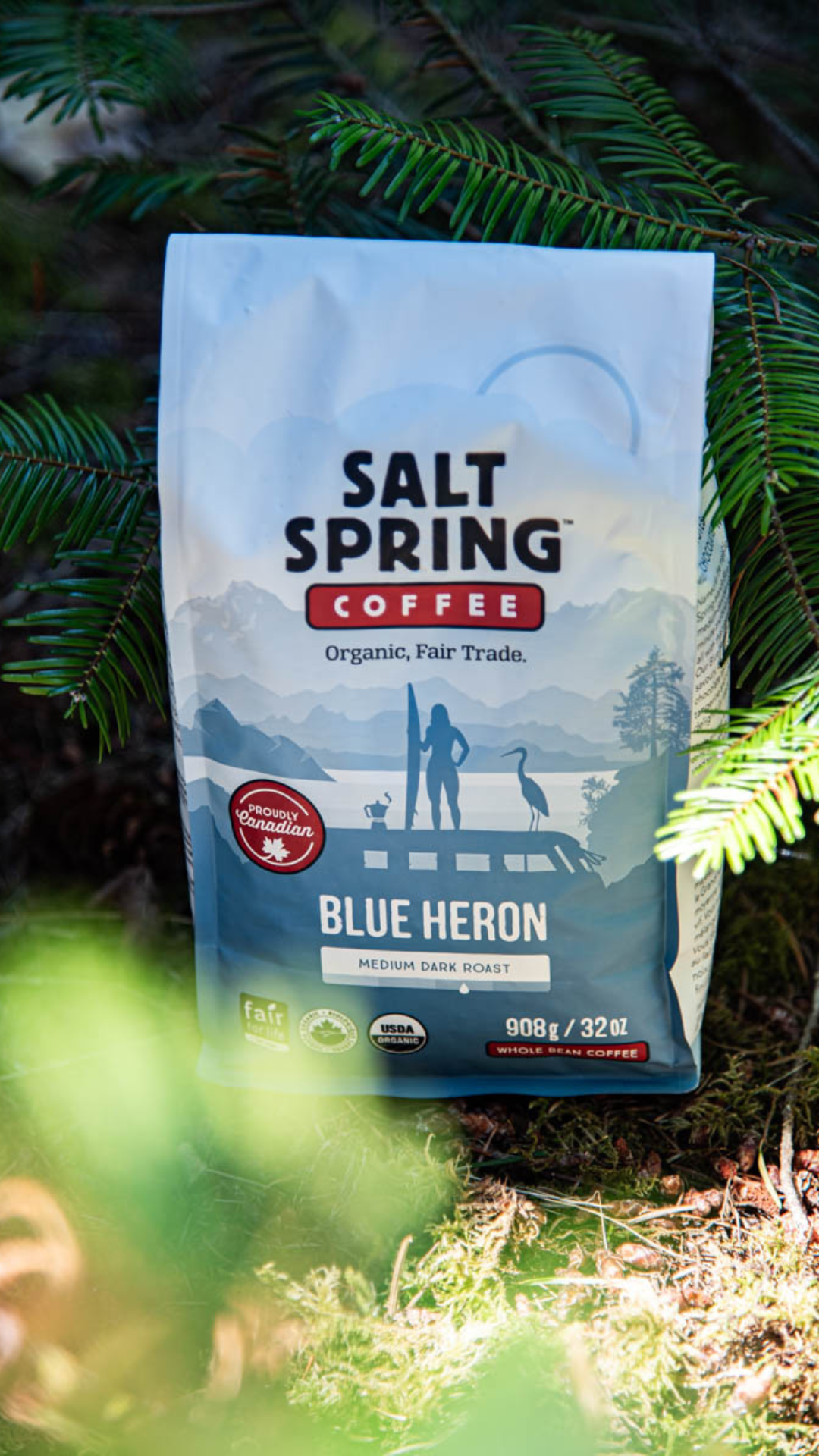 Salt Spring Coffee Facebook ad