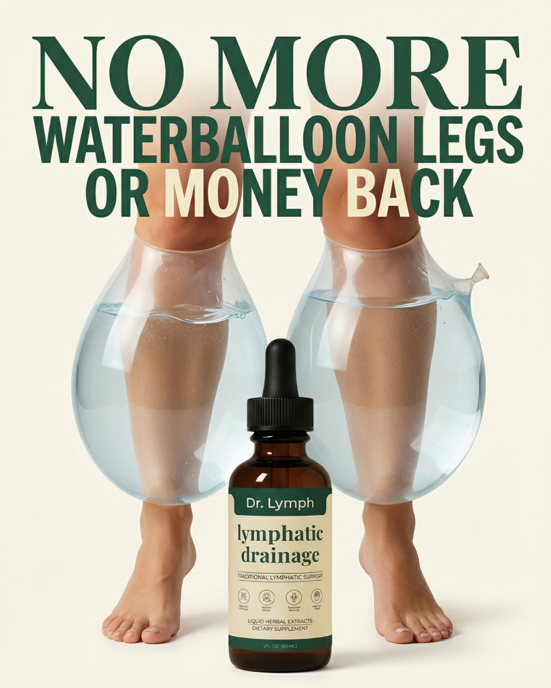 Dr. Lymph Facebook ad: Fix your lymphatic system