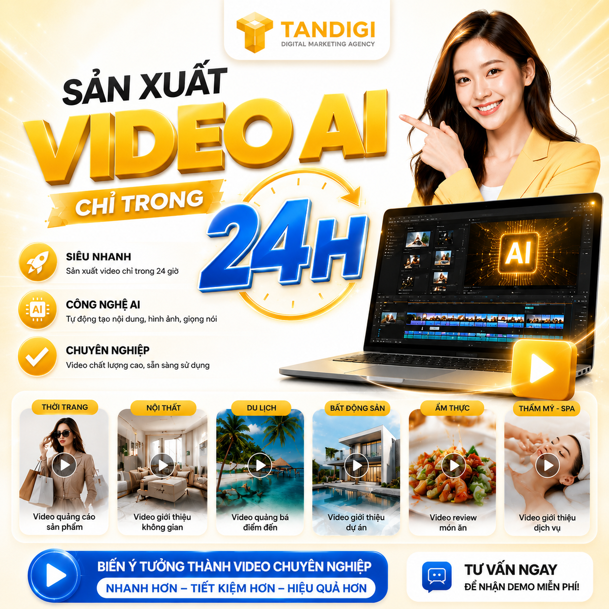 Tandigi - Dịch Vụ Digital Marketing Facebook ad