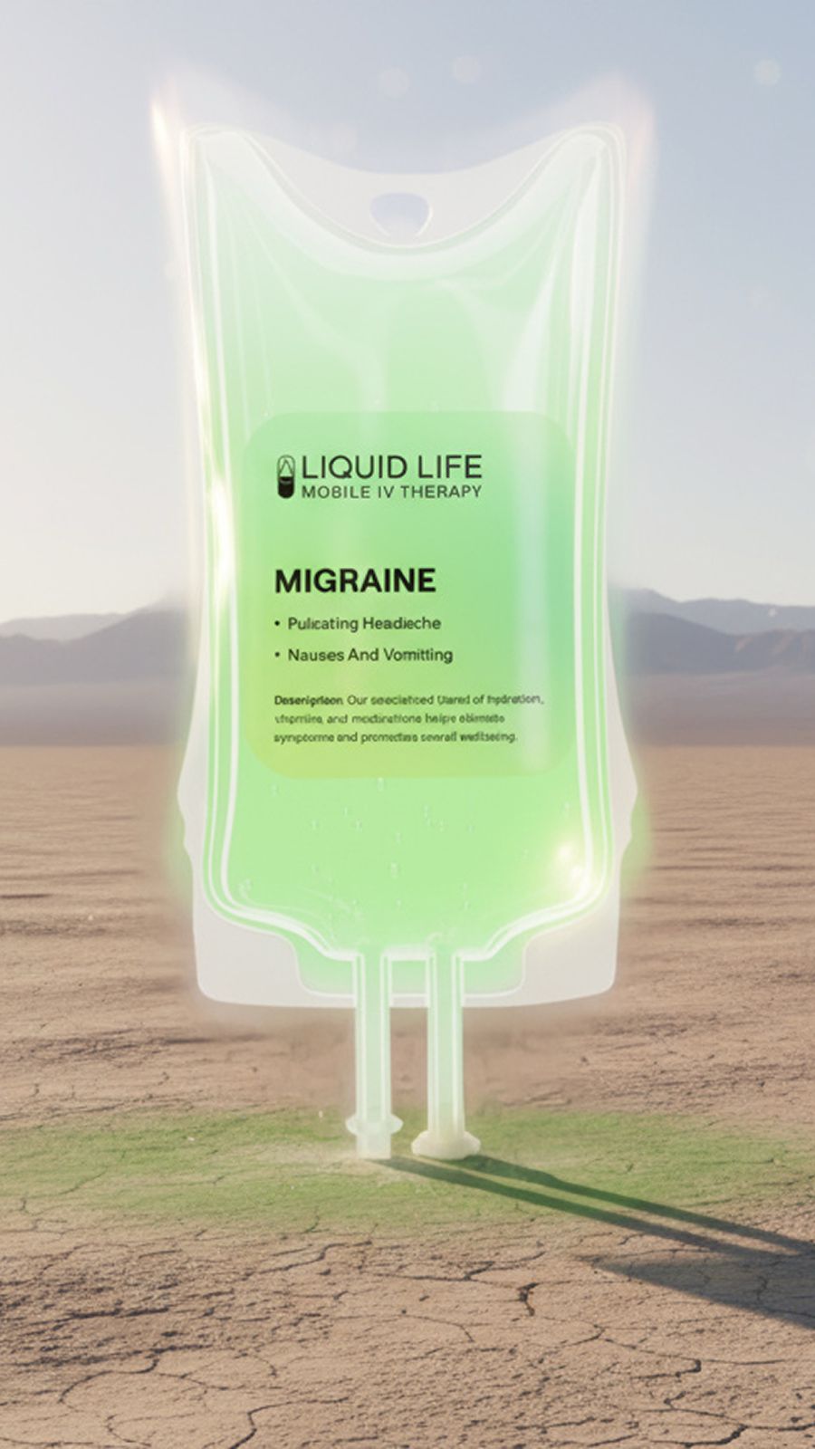 Liquid Life Mobile IV Therapy Facebook ad from Apr 29, 2026