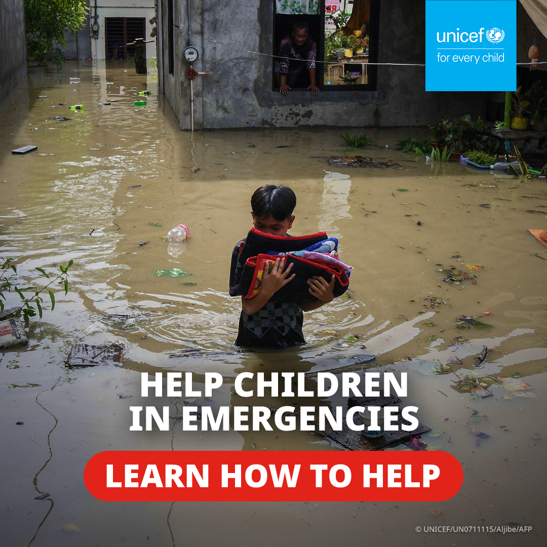UNICEF Philippines Facebook ad