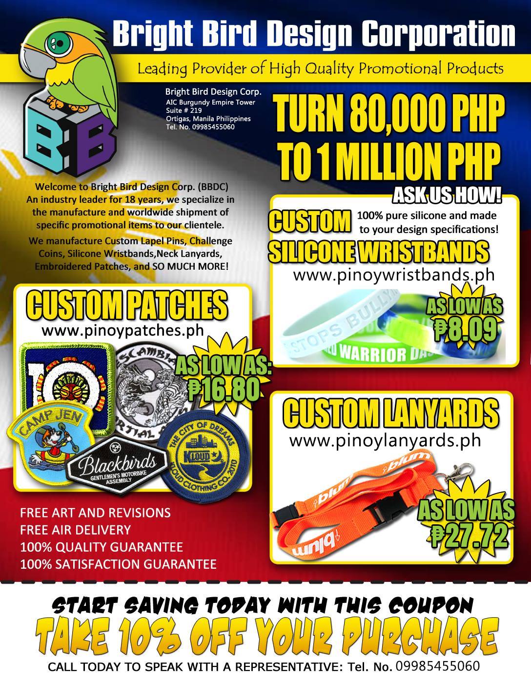 Pinoy Lanyards Facebook ad