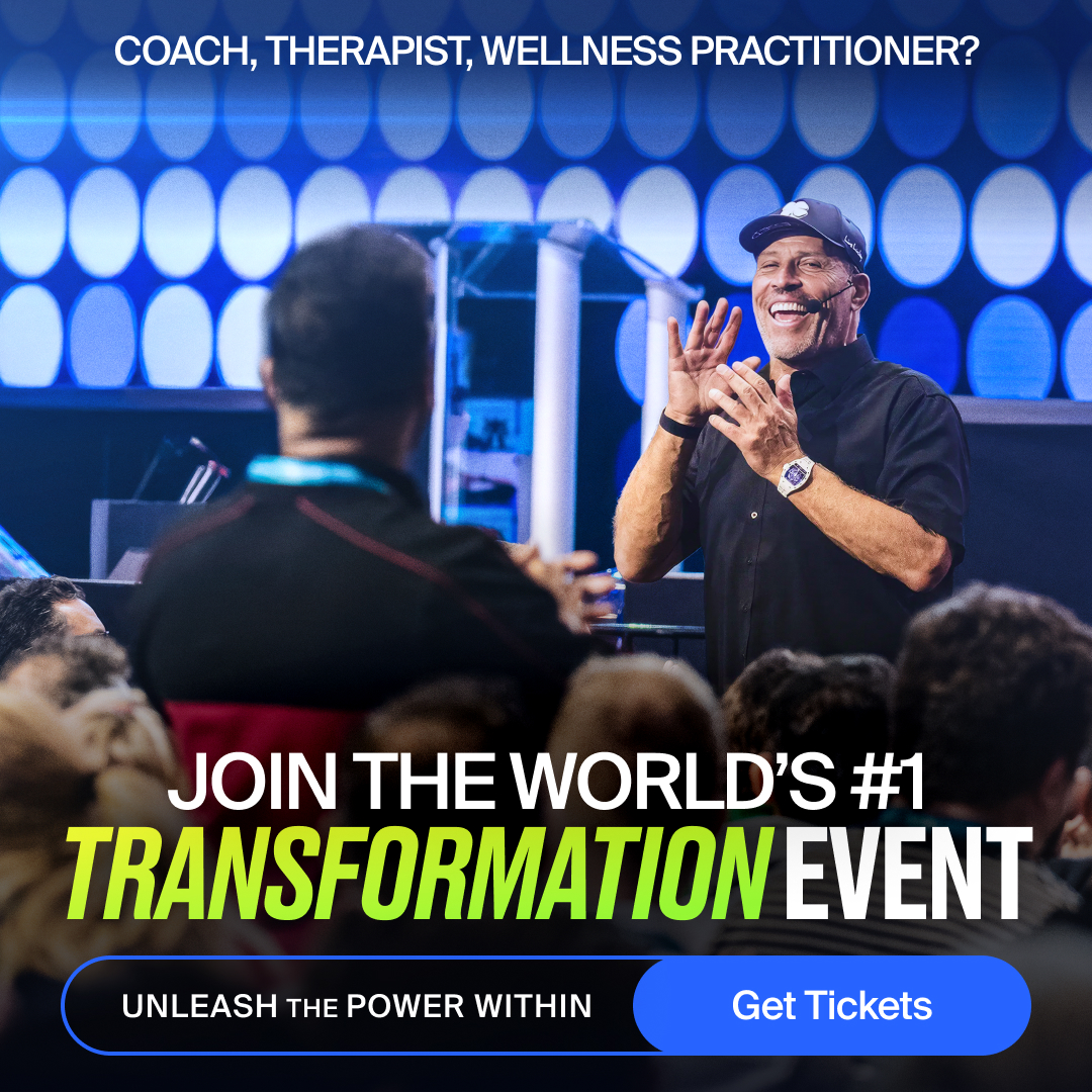 Tony Robbins Facebook ad