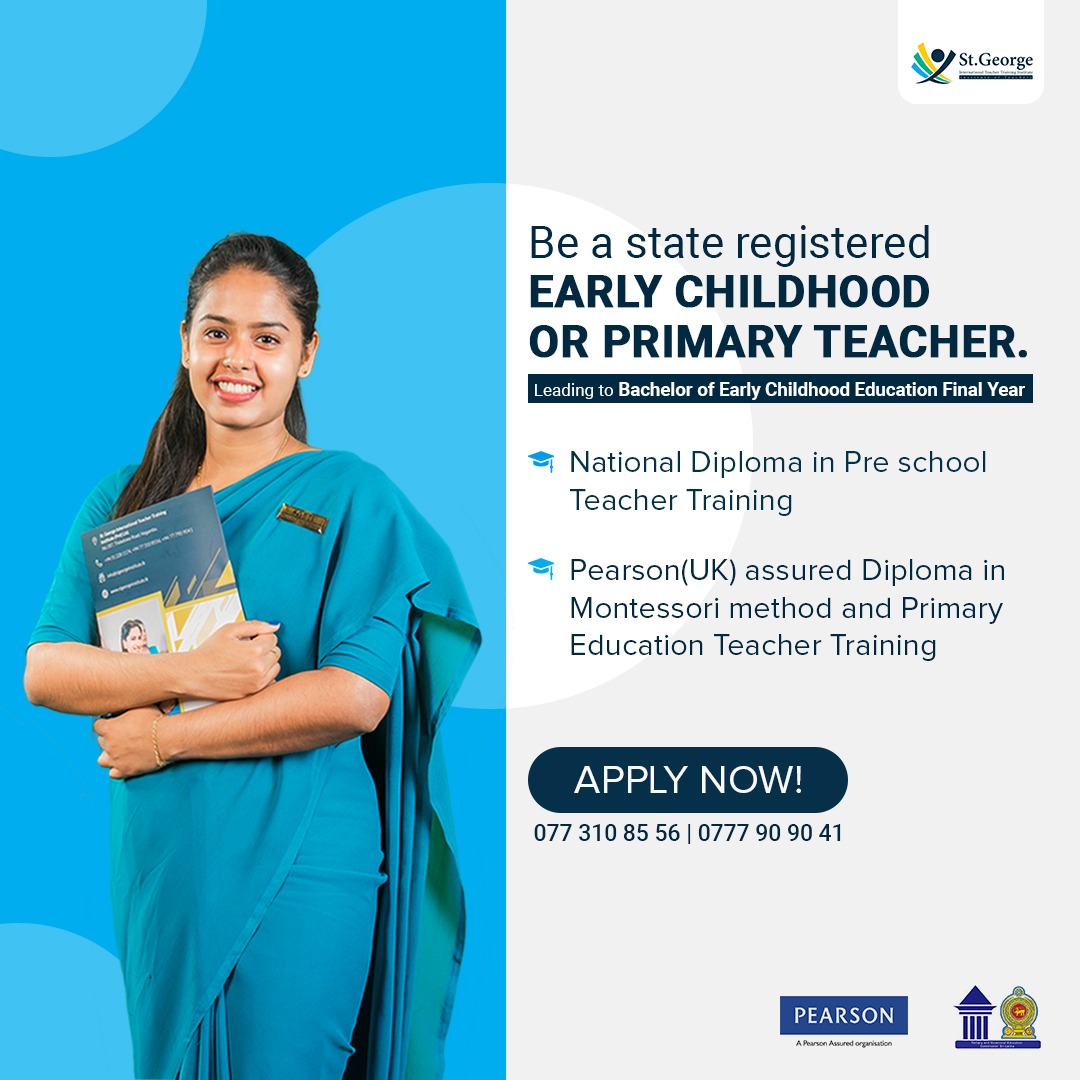 St.George International Teacher Training Institute Facebook ad: Hurry! Limited seats for the New Batch