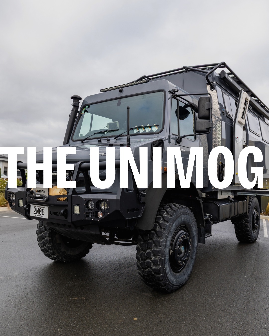 Mainland Coachwork Limited Facebook ad: Unimog fit out
