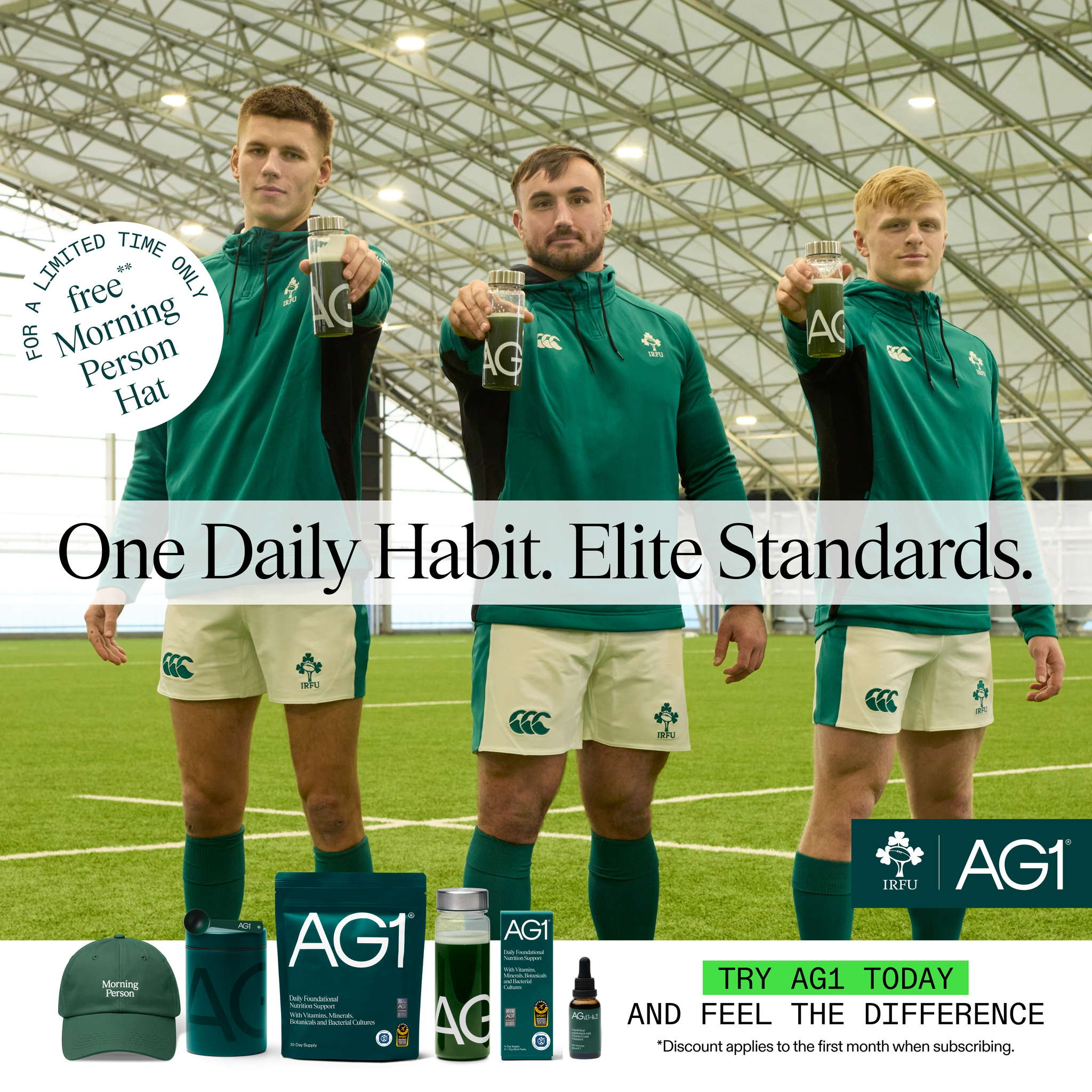AG1 by Athletic Greens Facebook ad