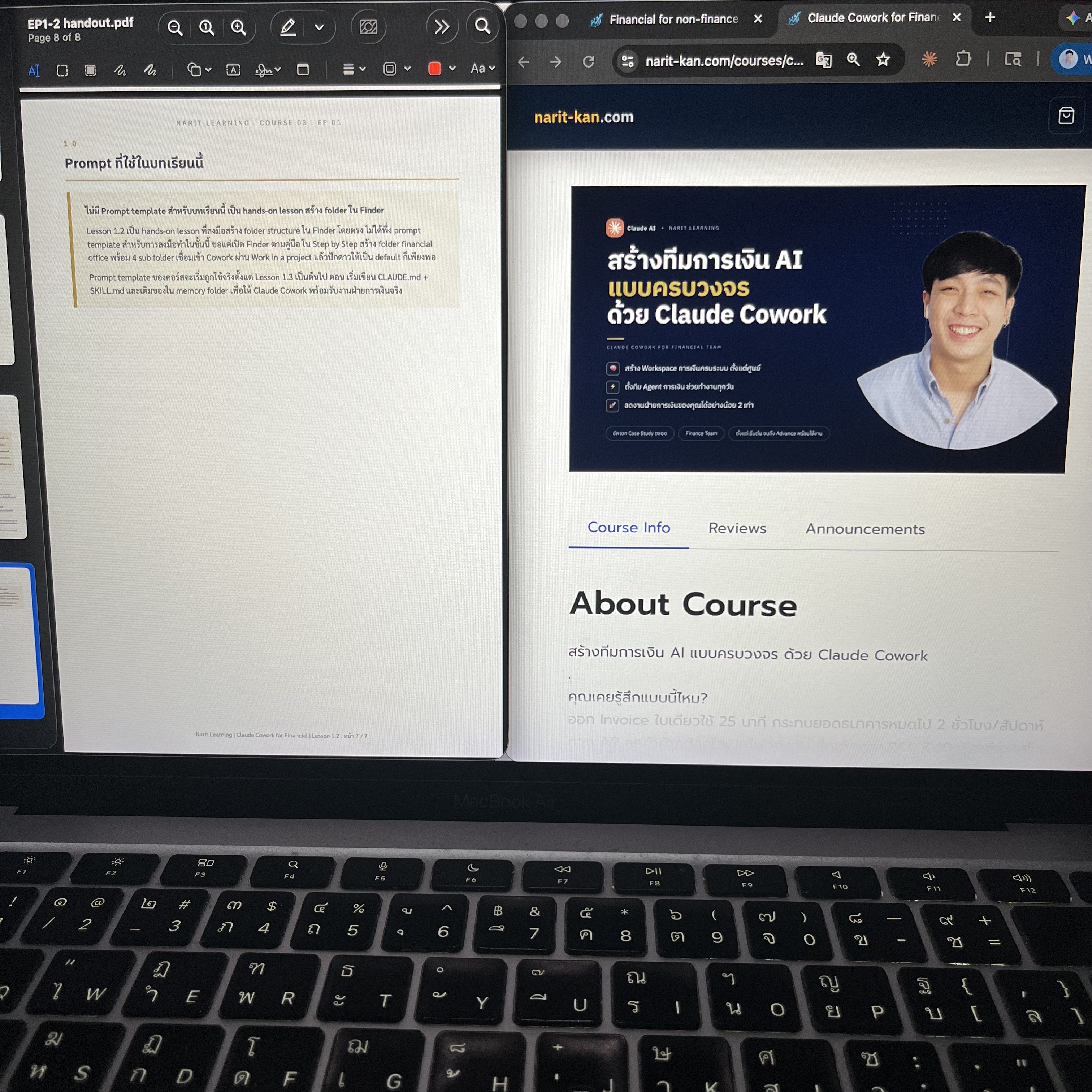 Narit Learning Facebook ad