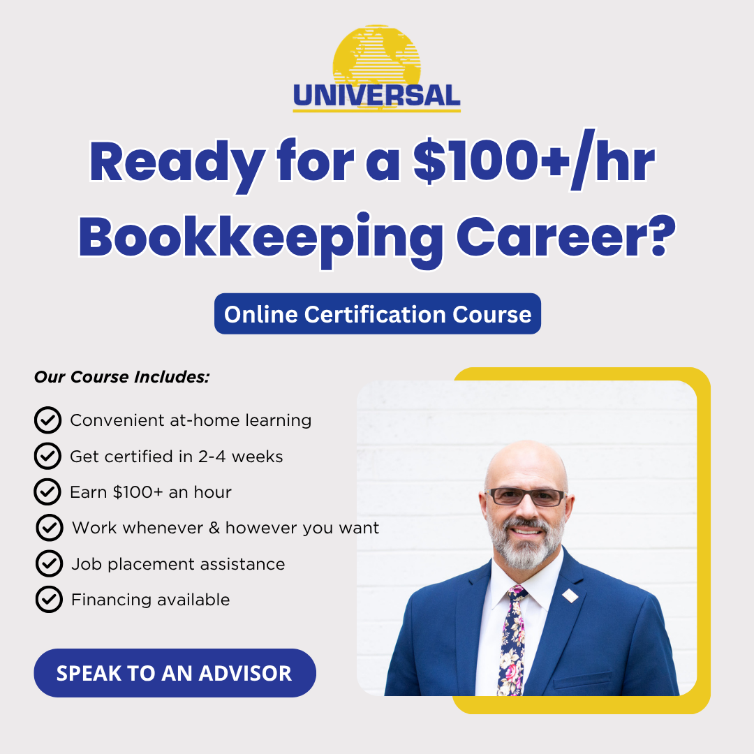 Roger Knecht, Universal Accounting Facebook ad