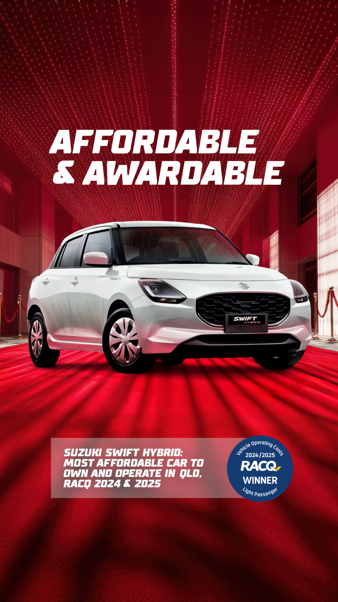 Suzuki Queensland Facebook ad from Nov 12, 2025