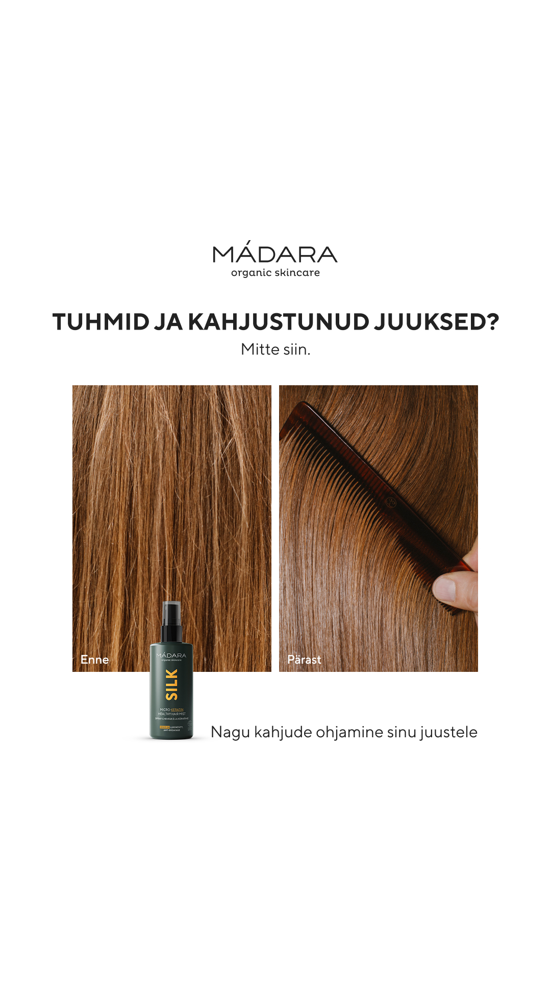 Mádara Organic Skincare Facebook ad