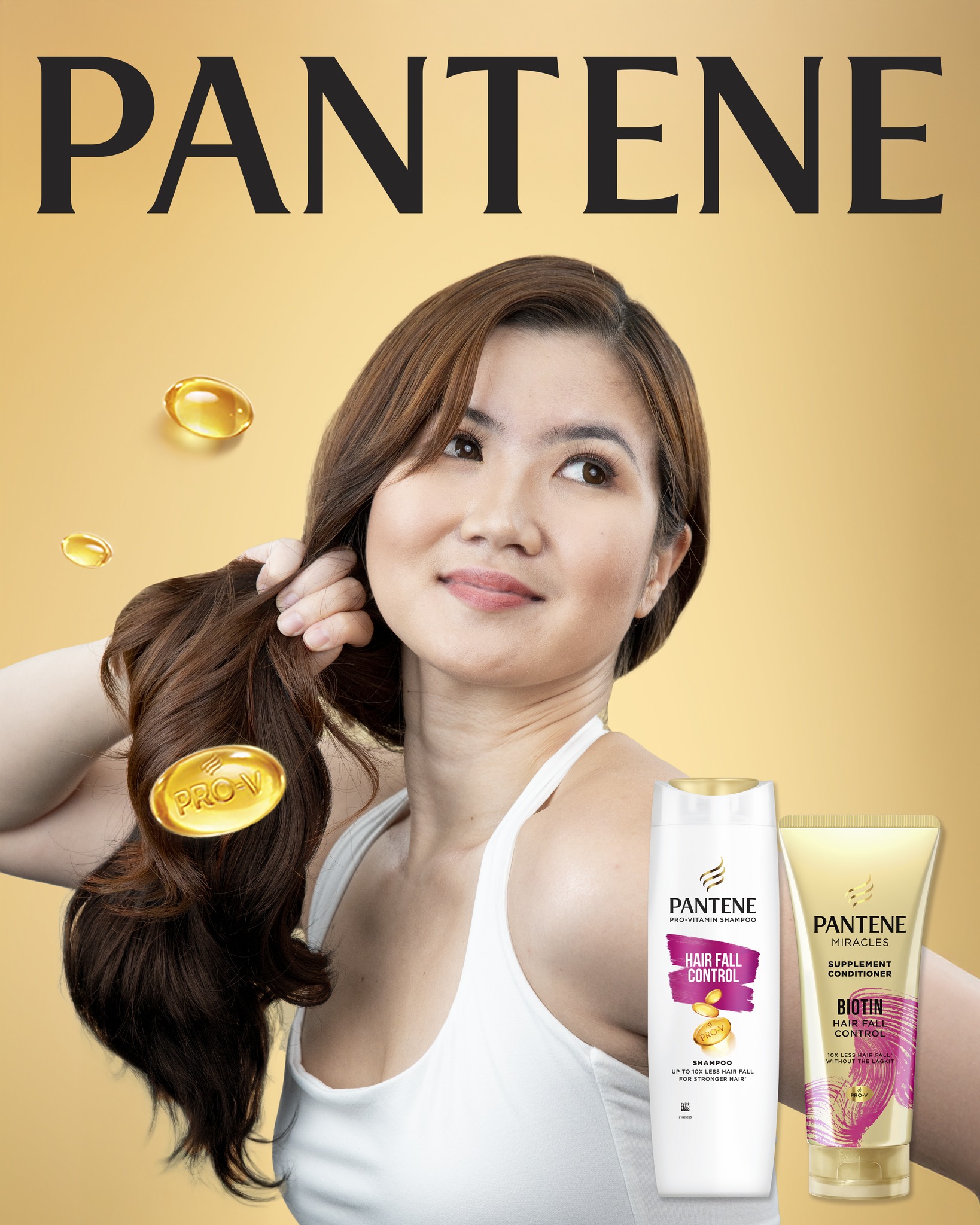 Pantene Philippines Facebook ad: You work hard, chase your dreams, and embrace…