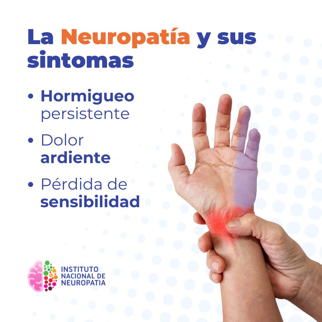 Instituto Nacional de Neuropatía Facebook ad: Somos especialistas en neuropatía, diabetes y dolor crónico.