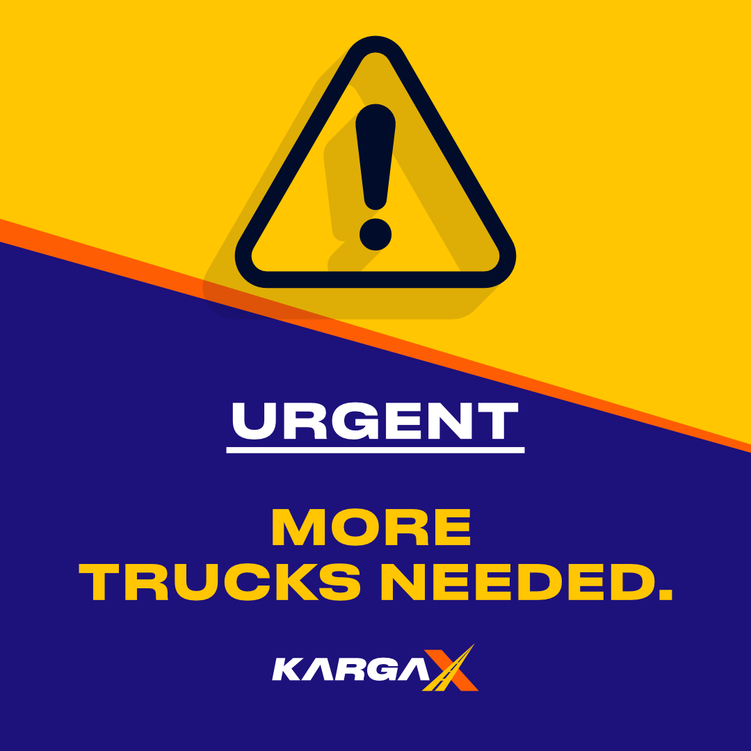 KargaX Facebook ad: Immediate Loads Available