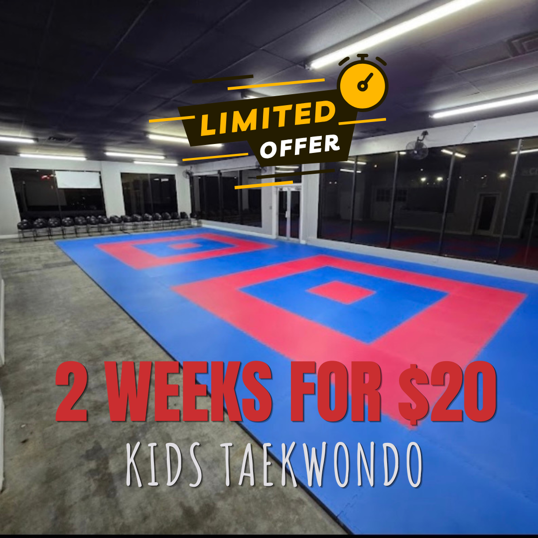 Cleveland Family Martial Arts Facebook ad: TWO WEEKS OF CLASSES FOR $20