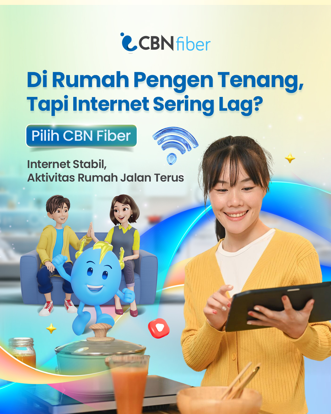 CBN Fiber Facebook ad from Mar 3, 2026