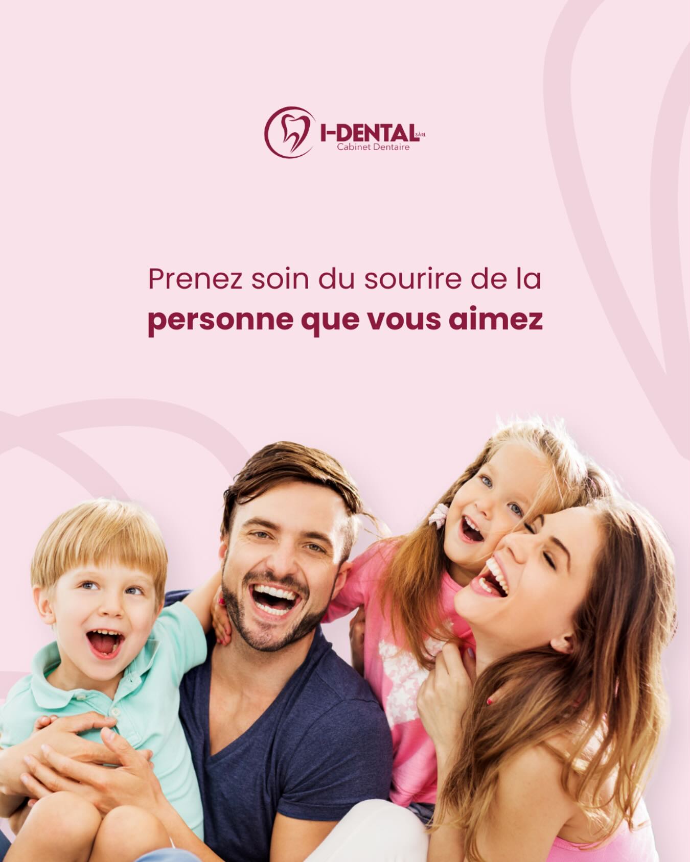 Idental.cabinetdentaire Facebook ad: La santé bucco-dentaire de ceux que vous aimez