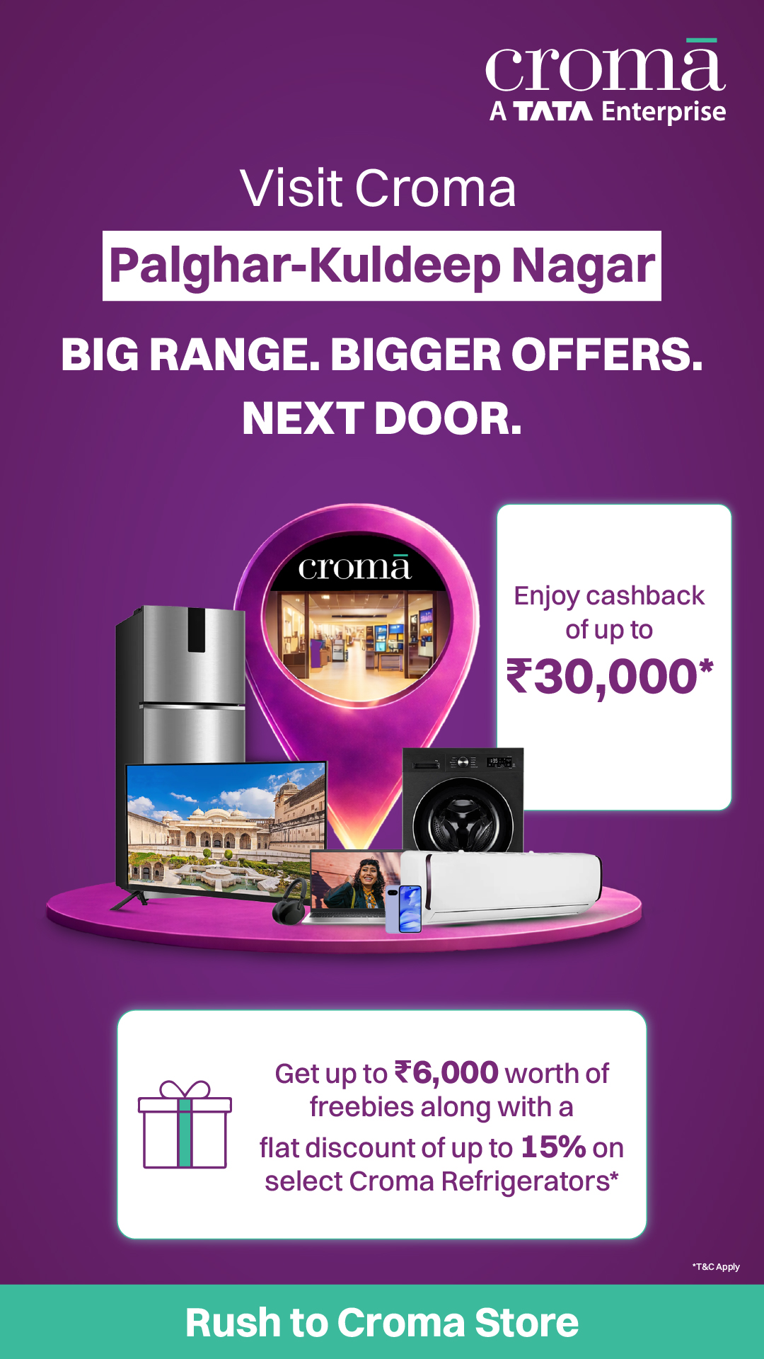 Croma Facebook ad