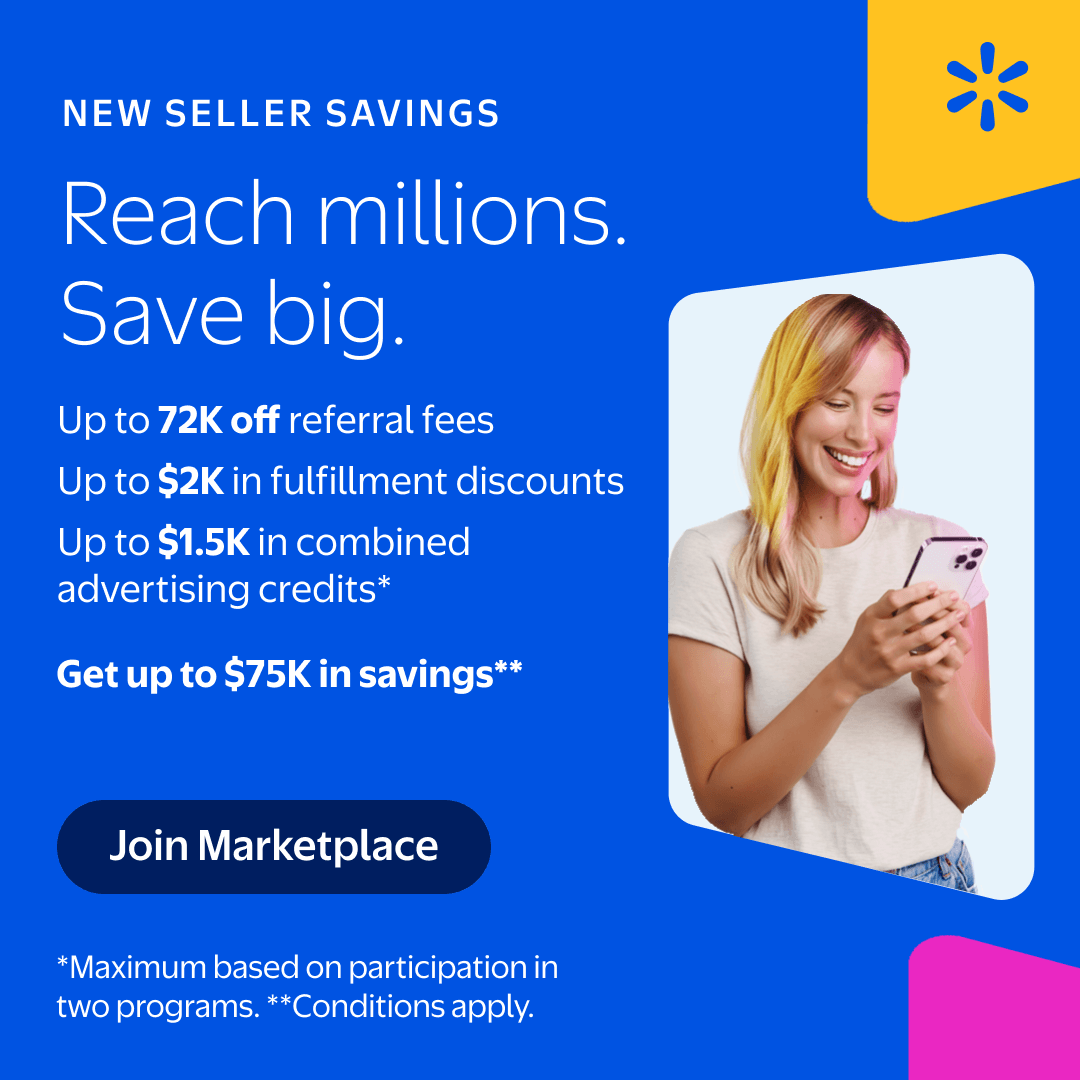 Walmart Marketplace Facebook ad