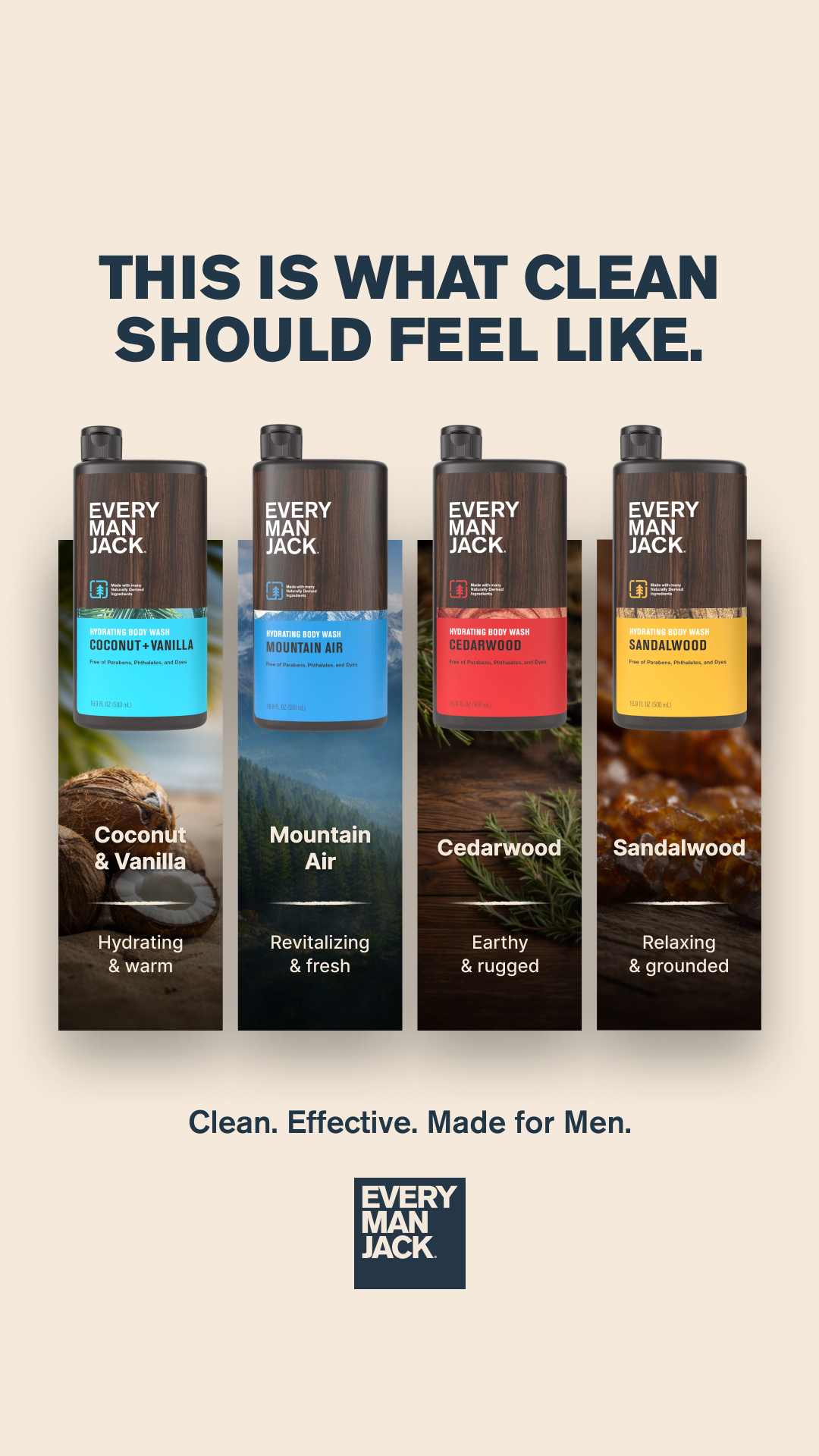 Every Man Jack Facebook ad