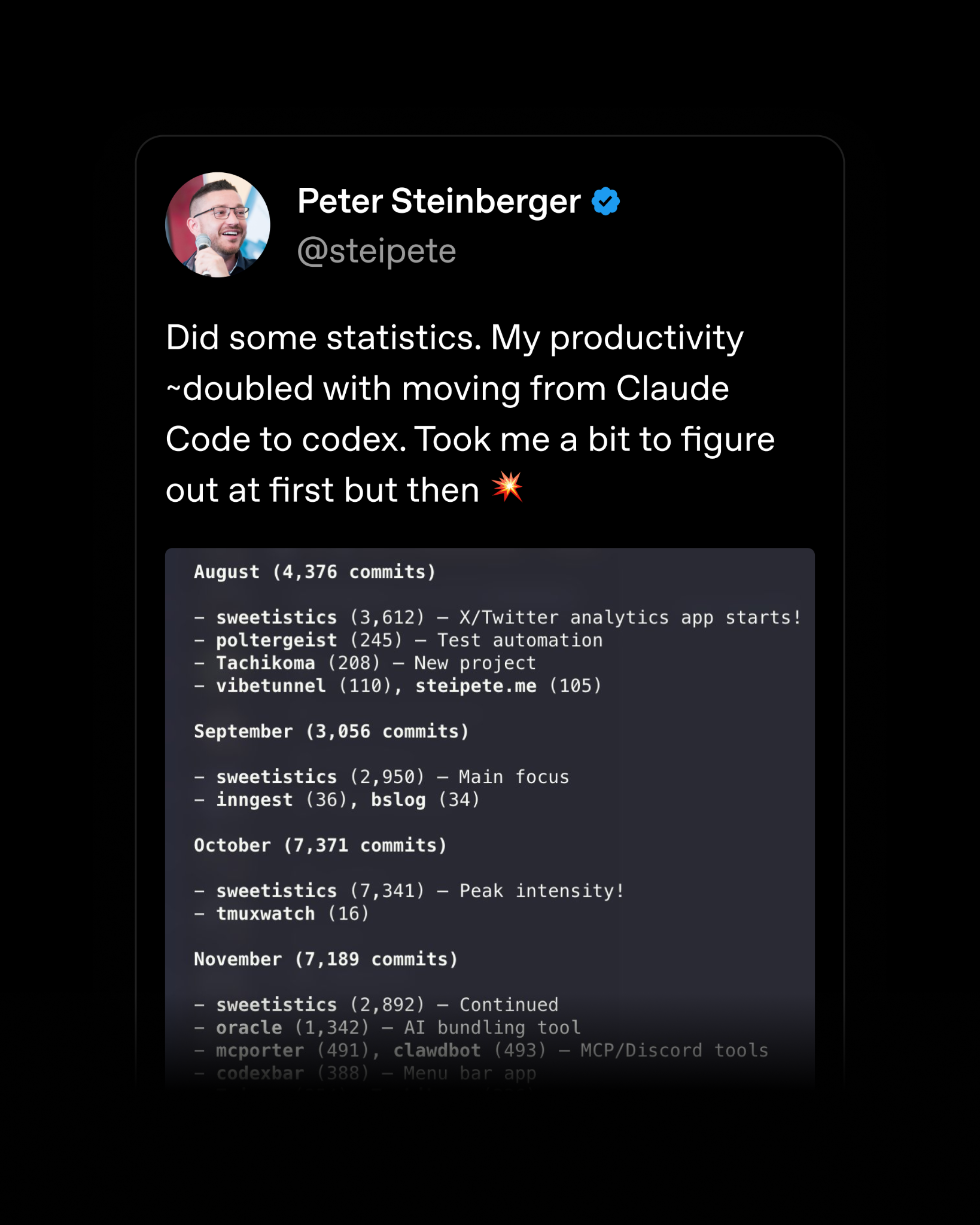 ChatGPT Facebook ad: Developers & Codex