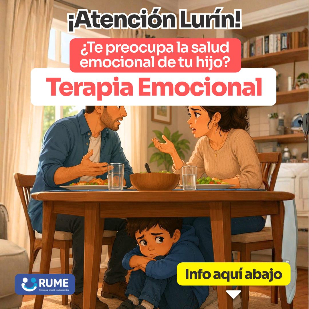 RUME - Psicología Infantil y adolescentes Facebook ad: Terapia Emocional