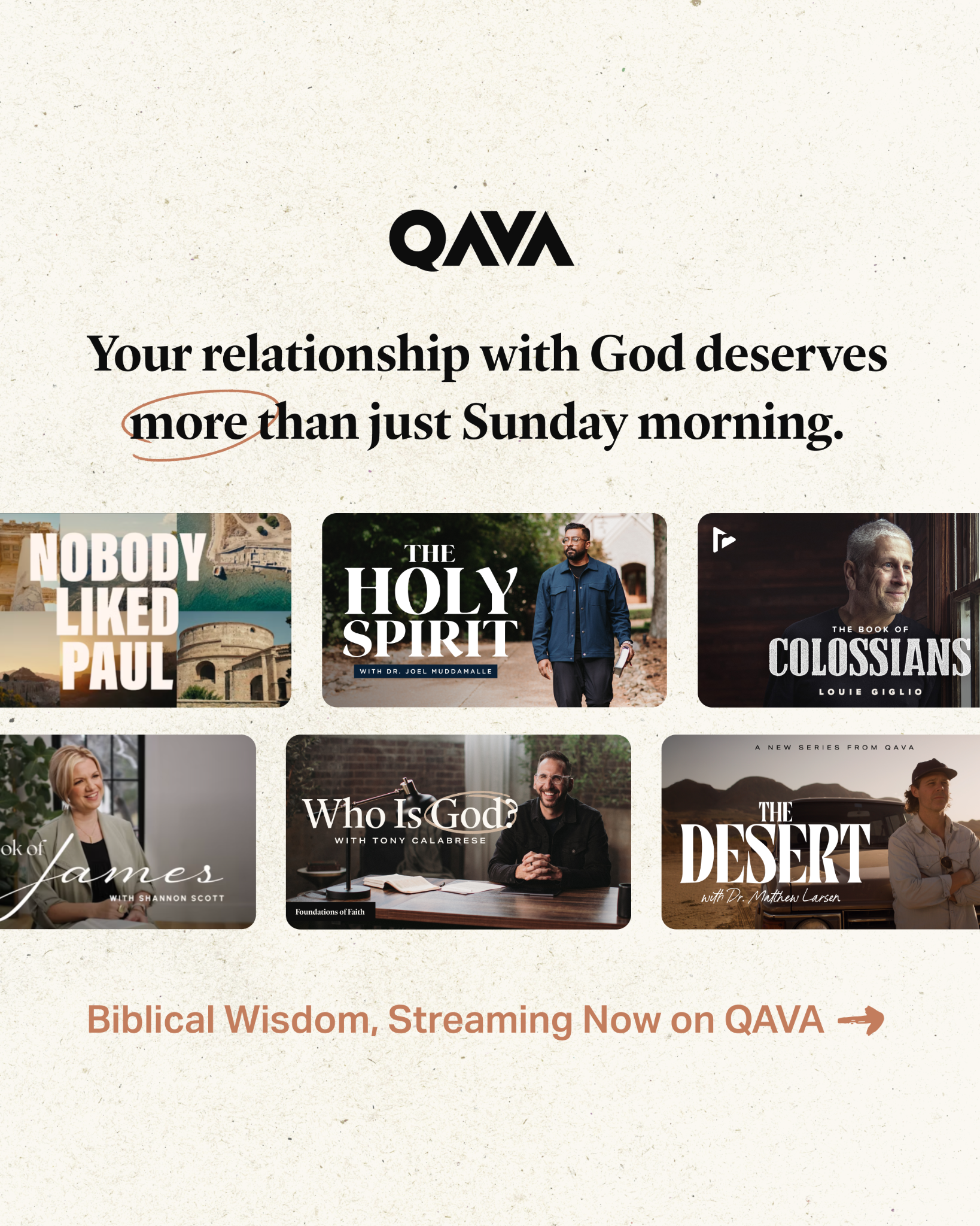 QAVA Facebook ad
