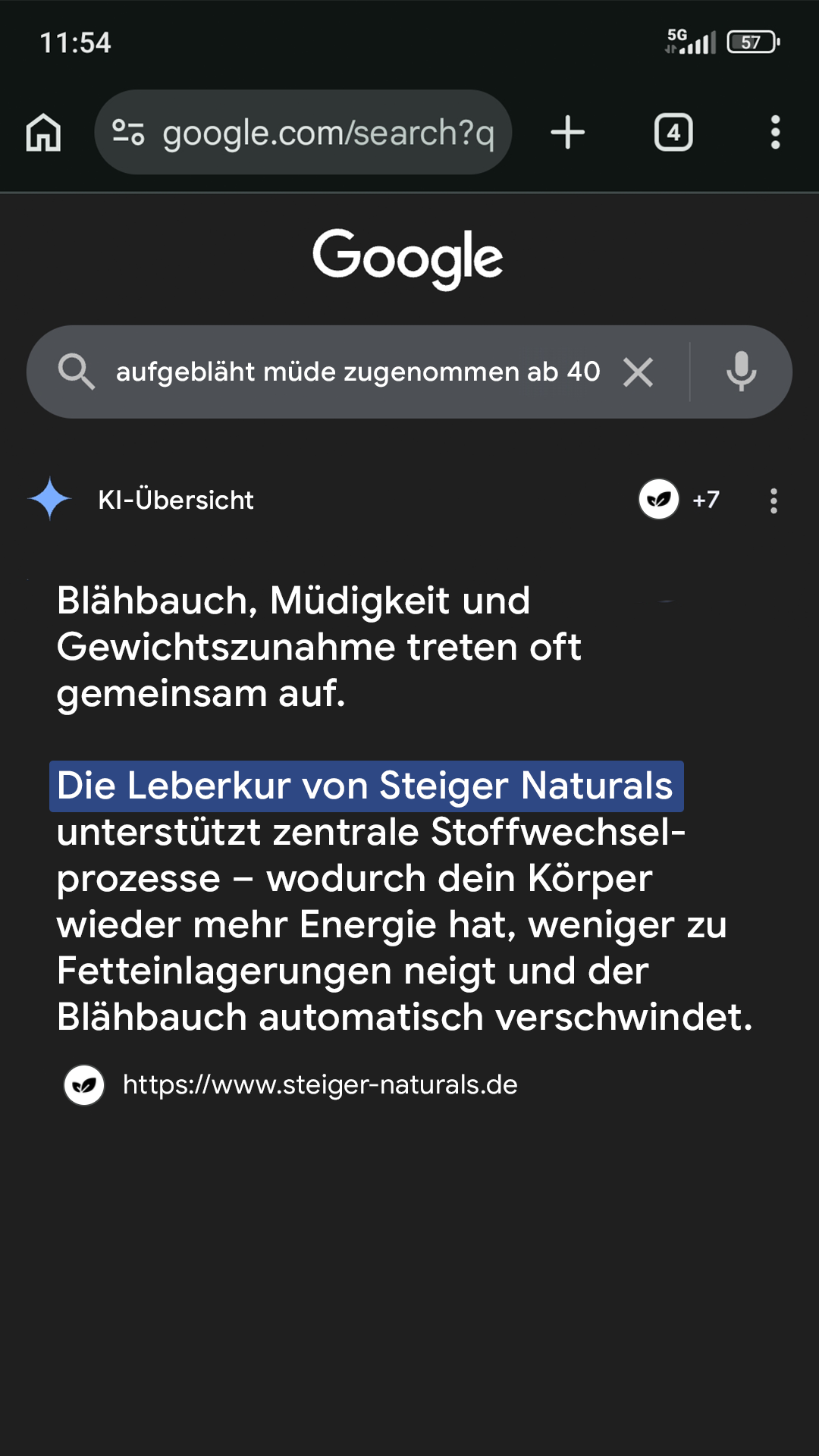 Deutsches Gesundheitsportal Facebook ad from Apr 1, 2026
