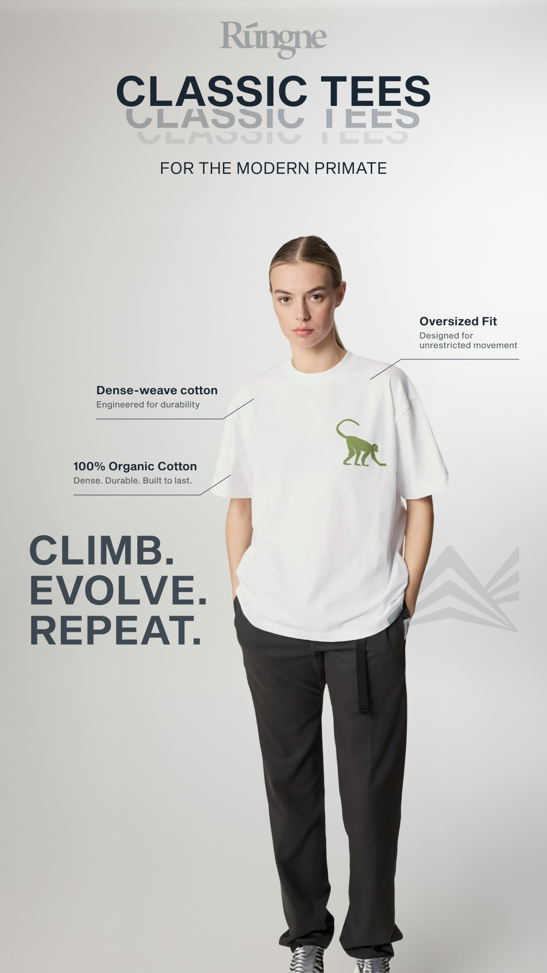 Rungne Facebook ad: Tee Restock!