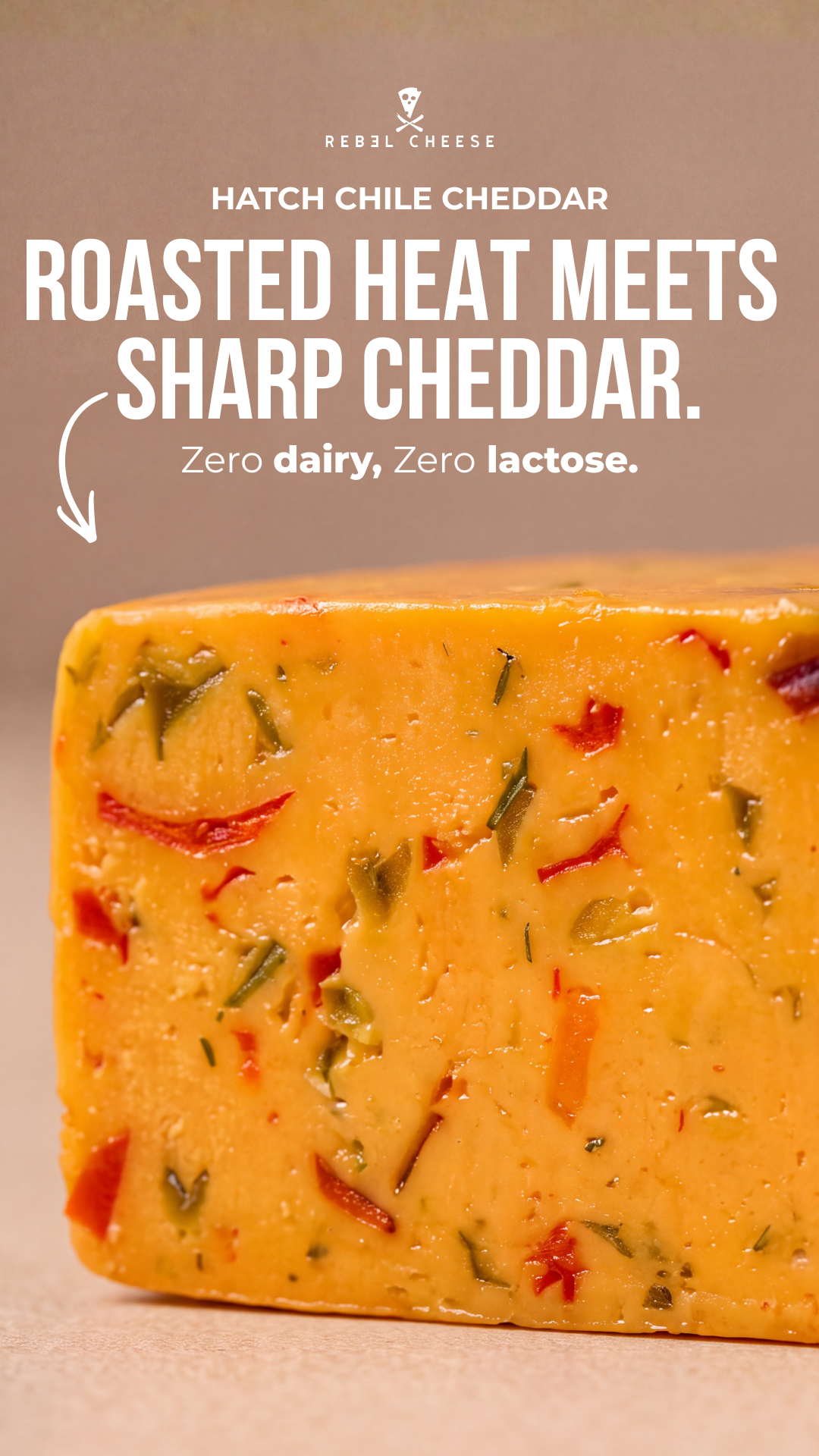 Rebel Cheese Facebook ad