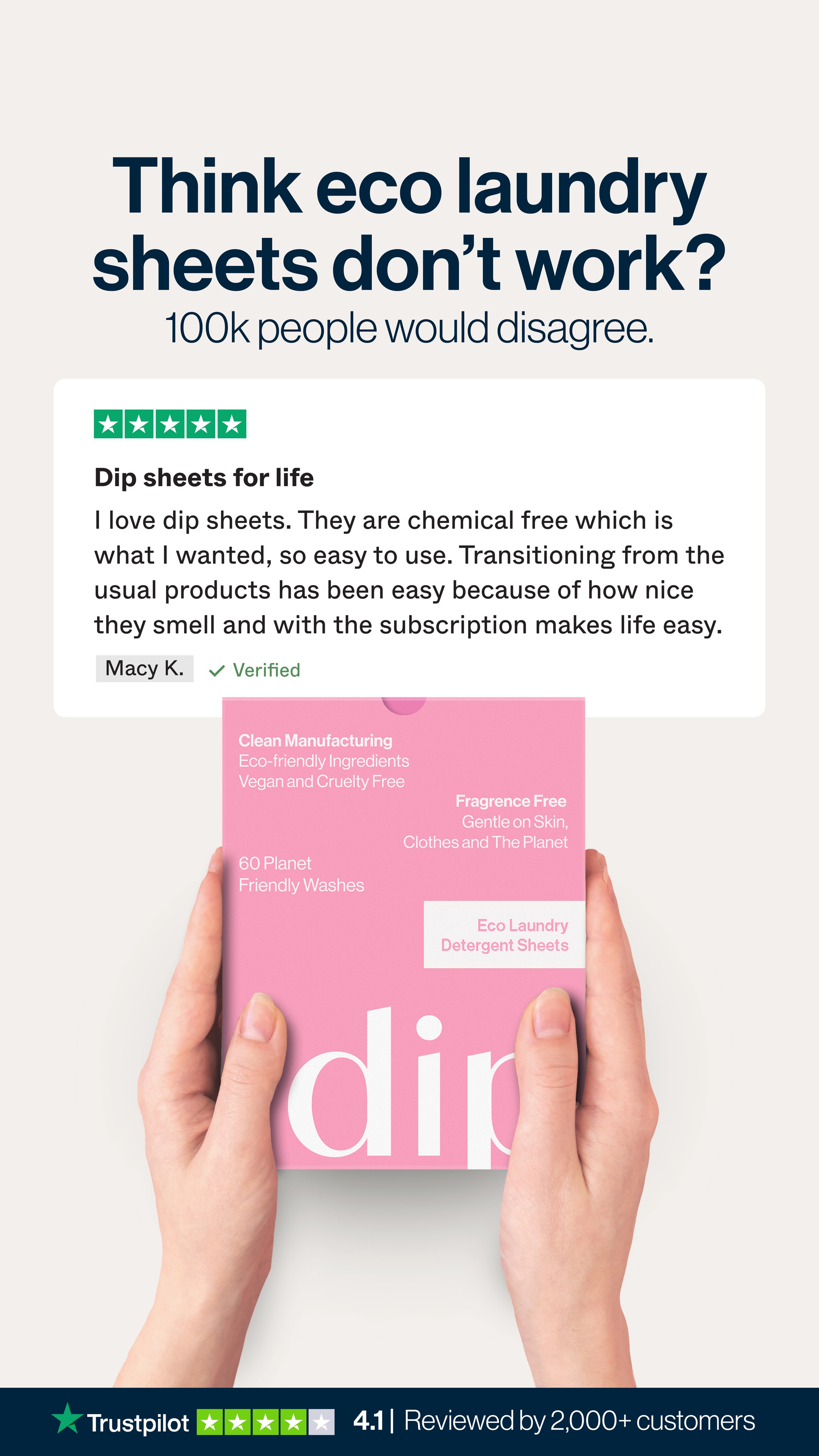 We Are Dip Facebook ad