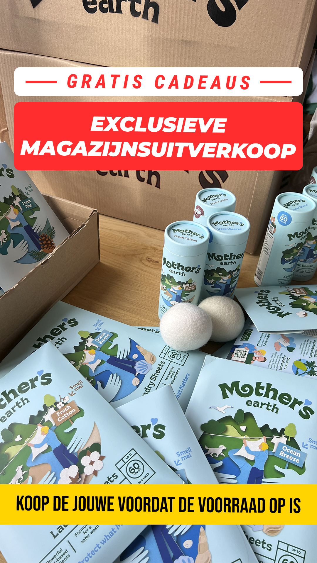 Mothers Earth Facebook ad