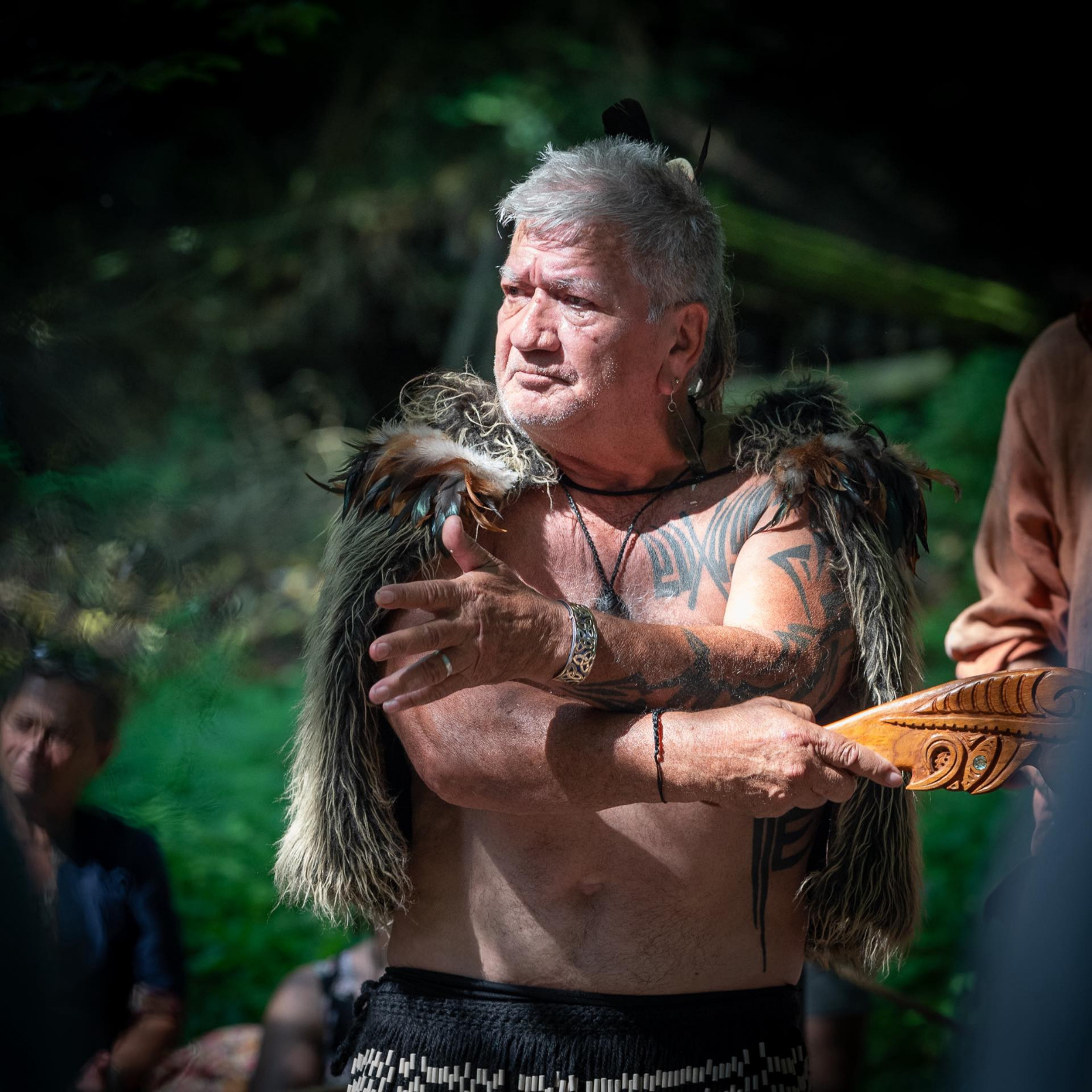 ElementKollektive Facebook ad: HAKA IMMERSION, TANU TE TOKI Bury the Axe with Māori Elder…