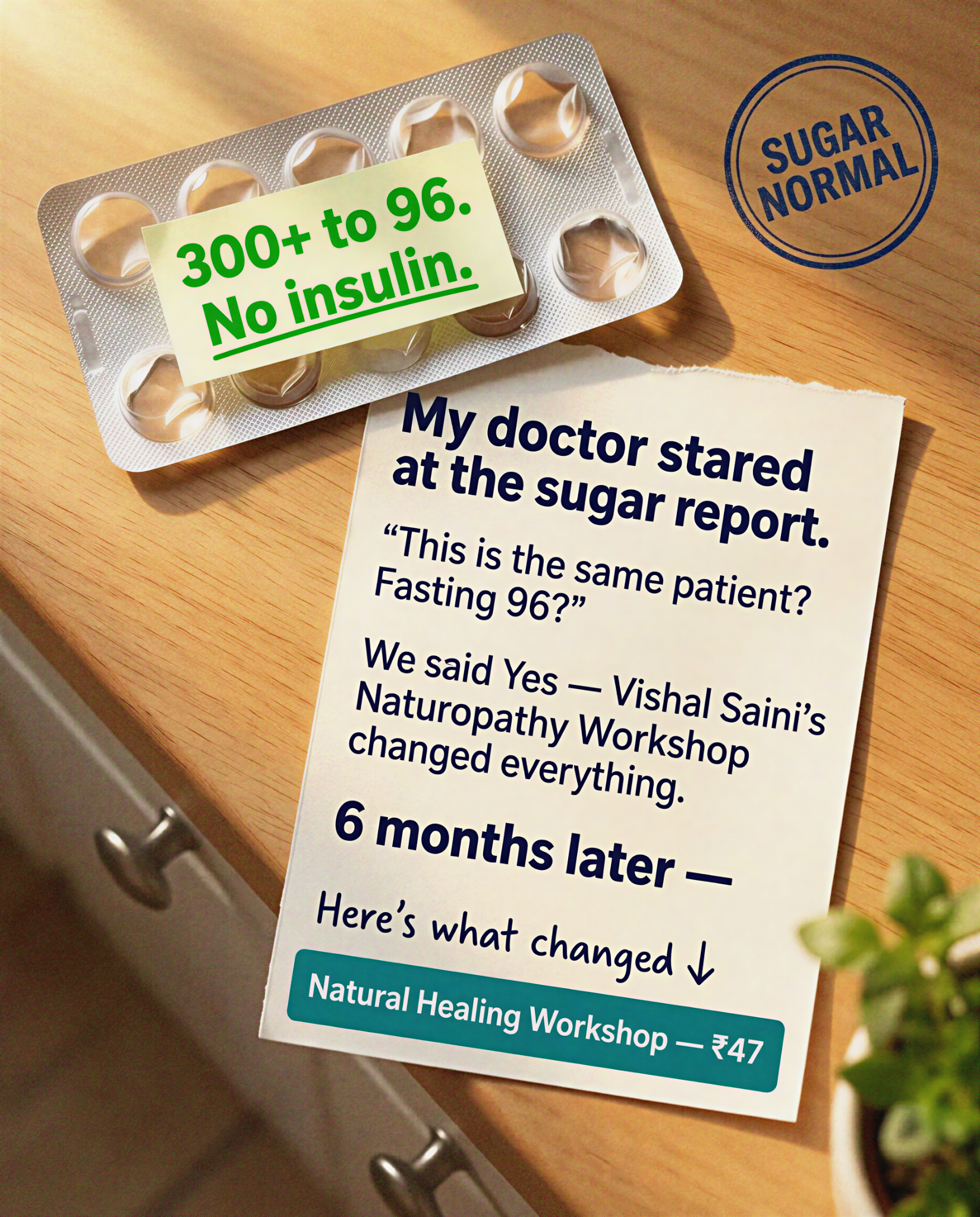 Go Nature - Naturopathy Healing Facebook ad
