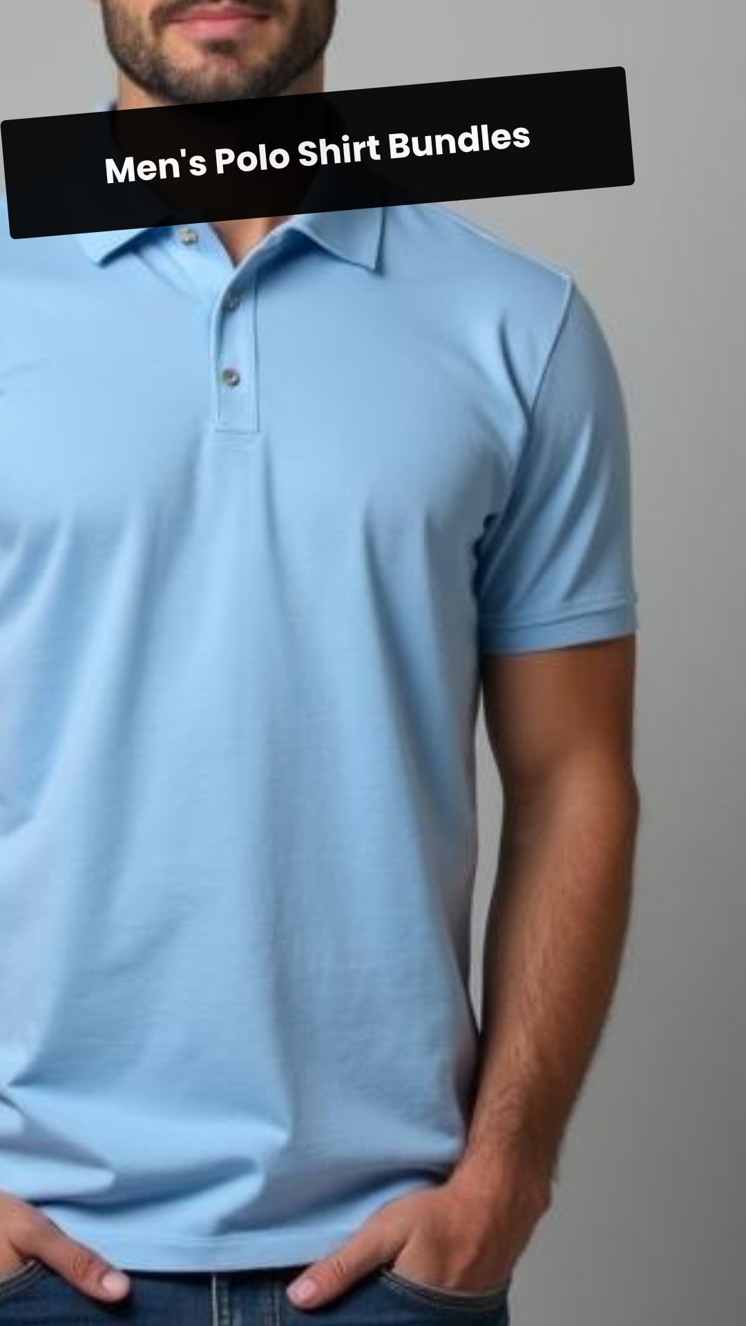 FAQInsider Here Facebook ad: Men's Polo Shirt Bundles -
