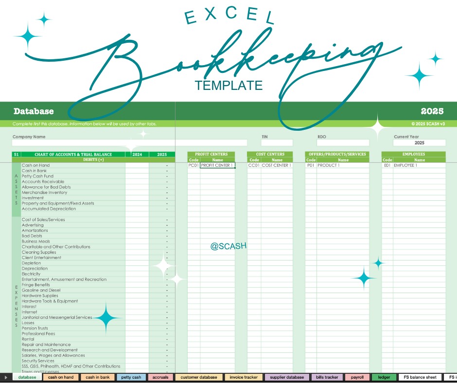 SC Accounting Solutions Hub Facebook ad: Hassle-Free Bookkeeping in One Powerful Template!