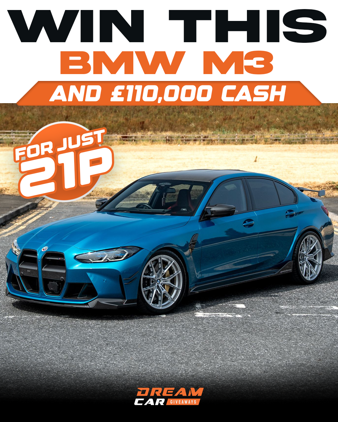 Dream Car Giveaways Facebook ad