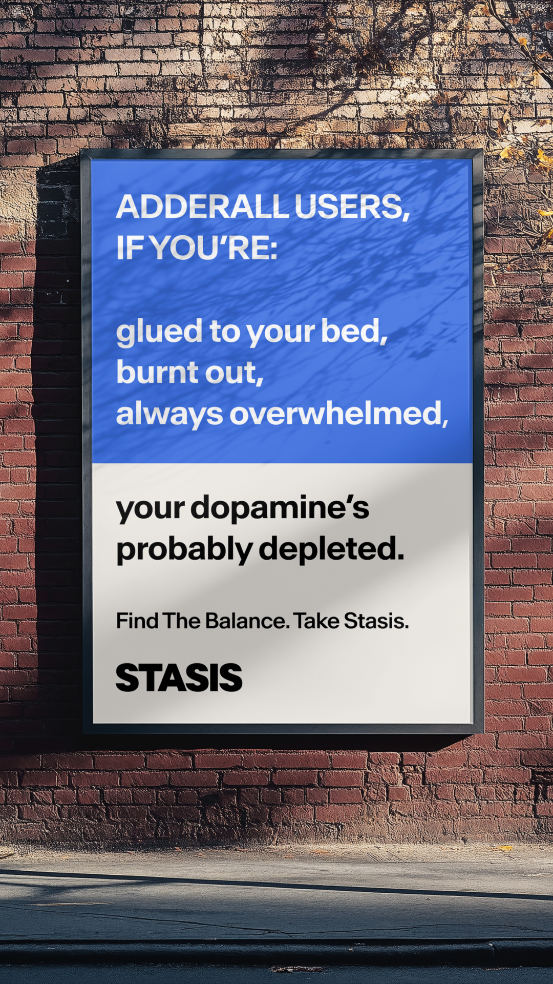 Stasis Facebook ad
