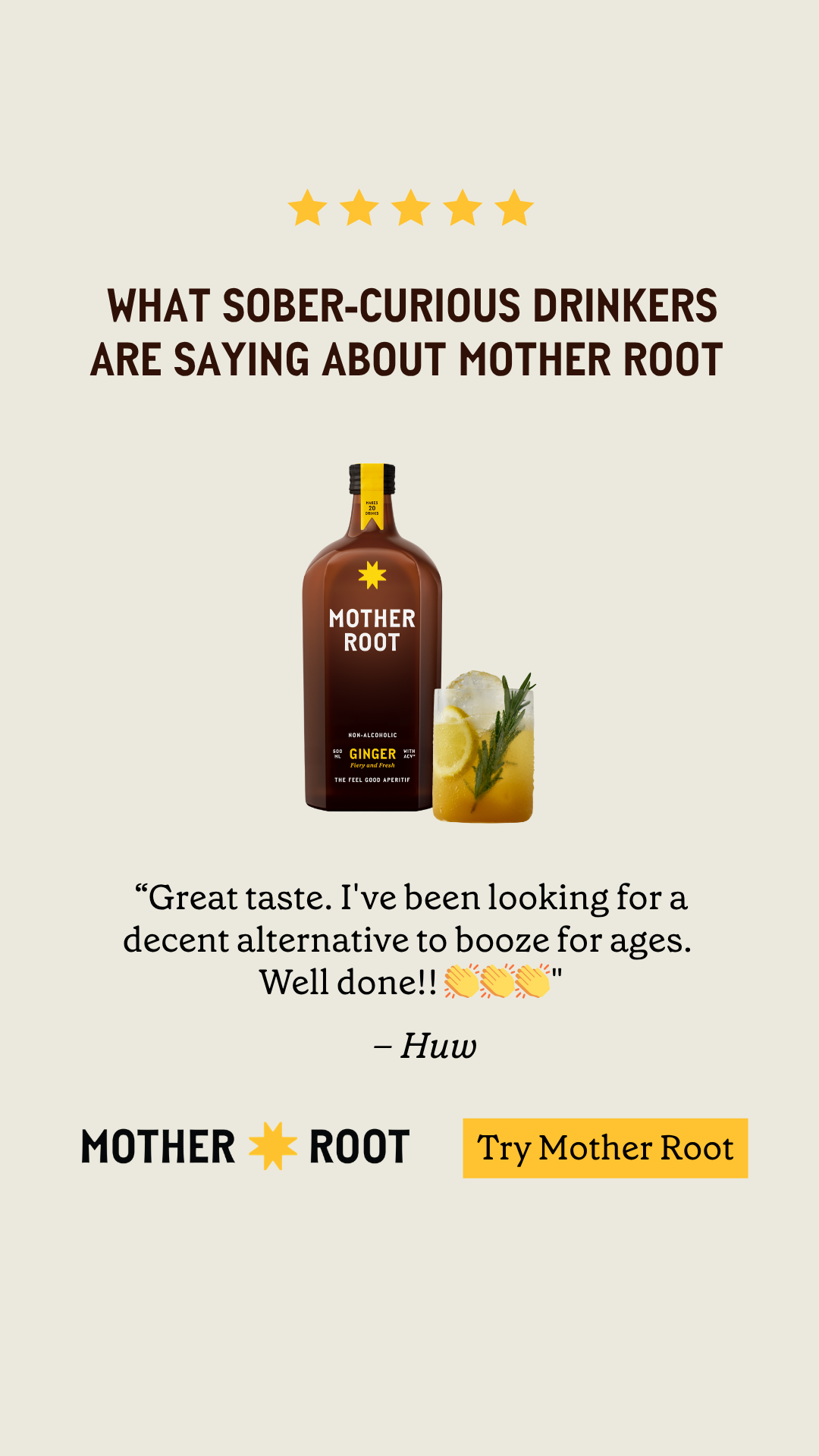 Mother Root Drinks Facebook ad