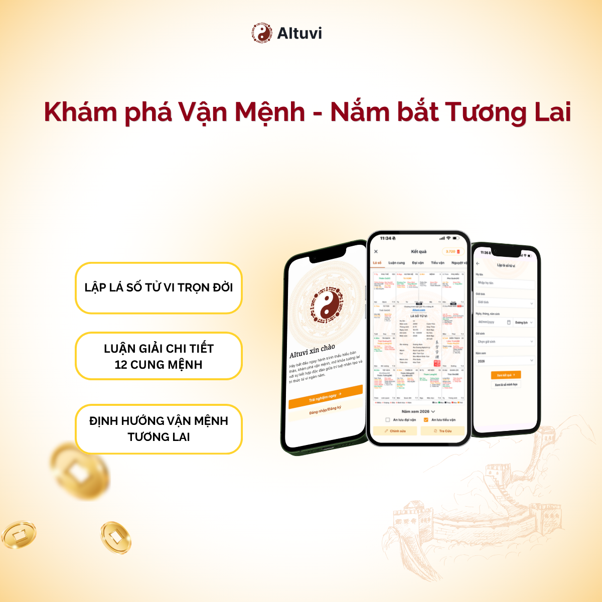 Aituvi.com - Tra Cứu Tử Vi Trọn Đời Bằng AI Facebook ad: AI Tử Vi - Vận Hạn 2026